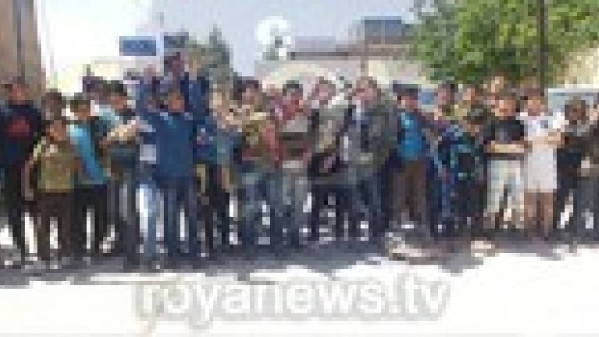 انهيار سقف غرفة صفية بمدرسة في اربد .. صور