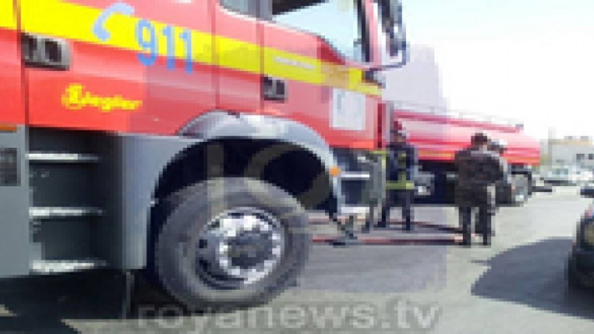 حريق يتسبب بازمة سير في شارع اليرموك - صور