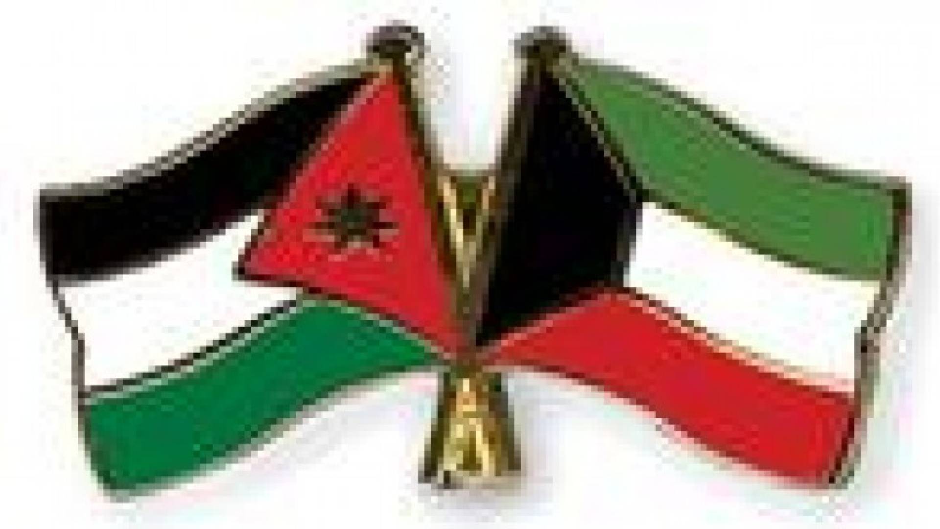 أعلام كويتية في شوارع الاردن