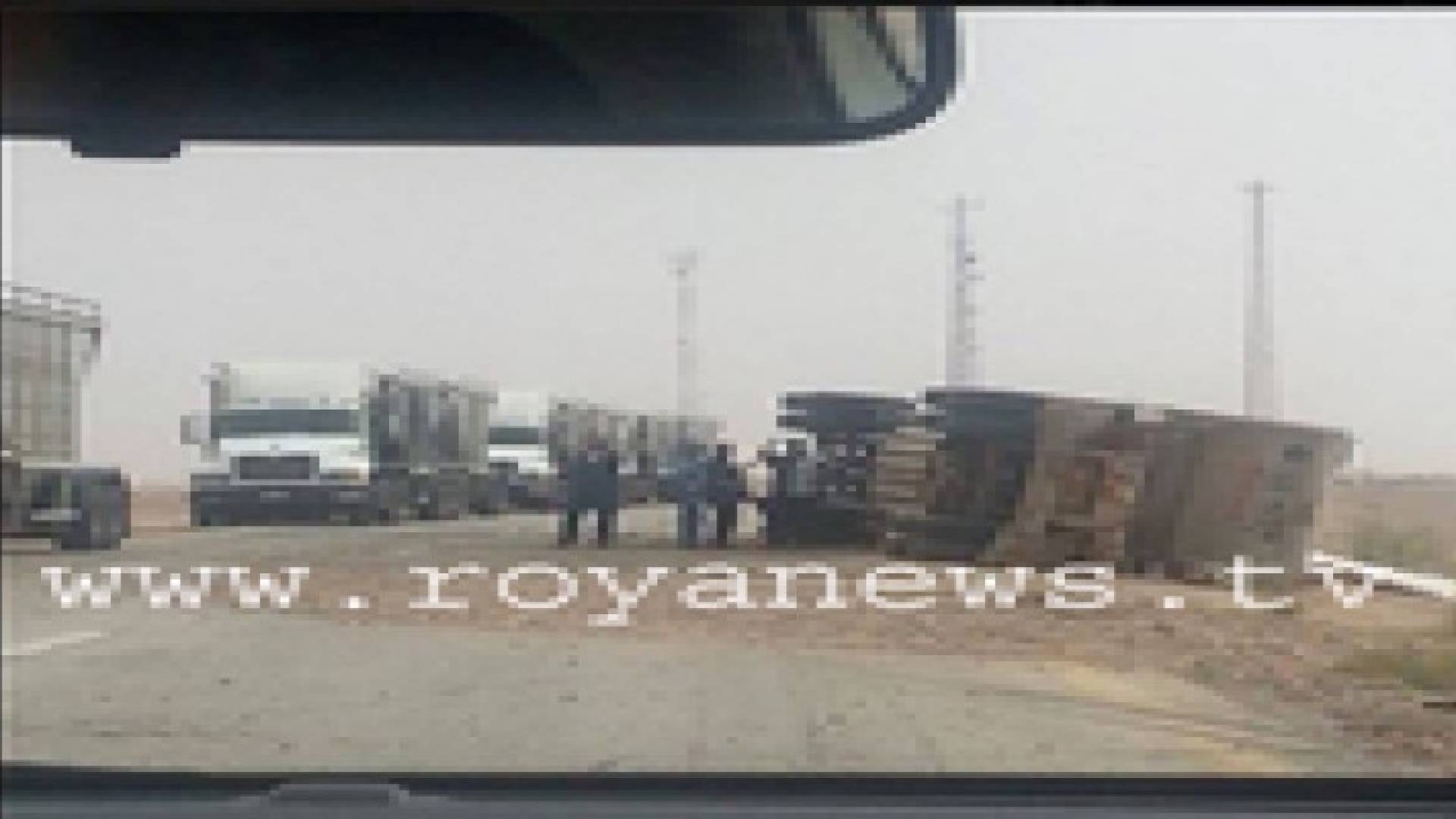 انقلاب شاحنة يسبب أزمة سير على طريق البحر الميت