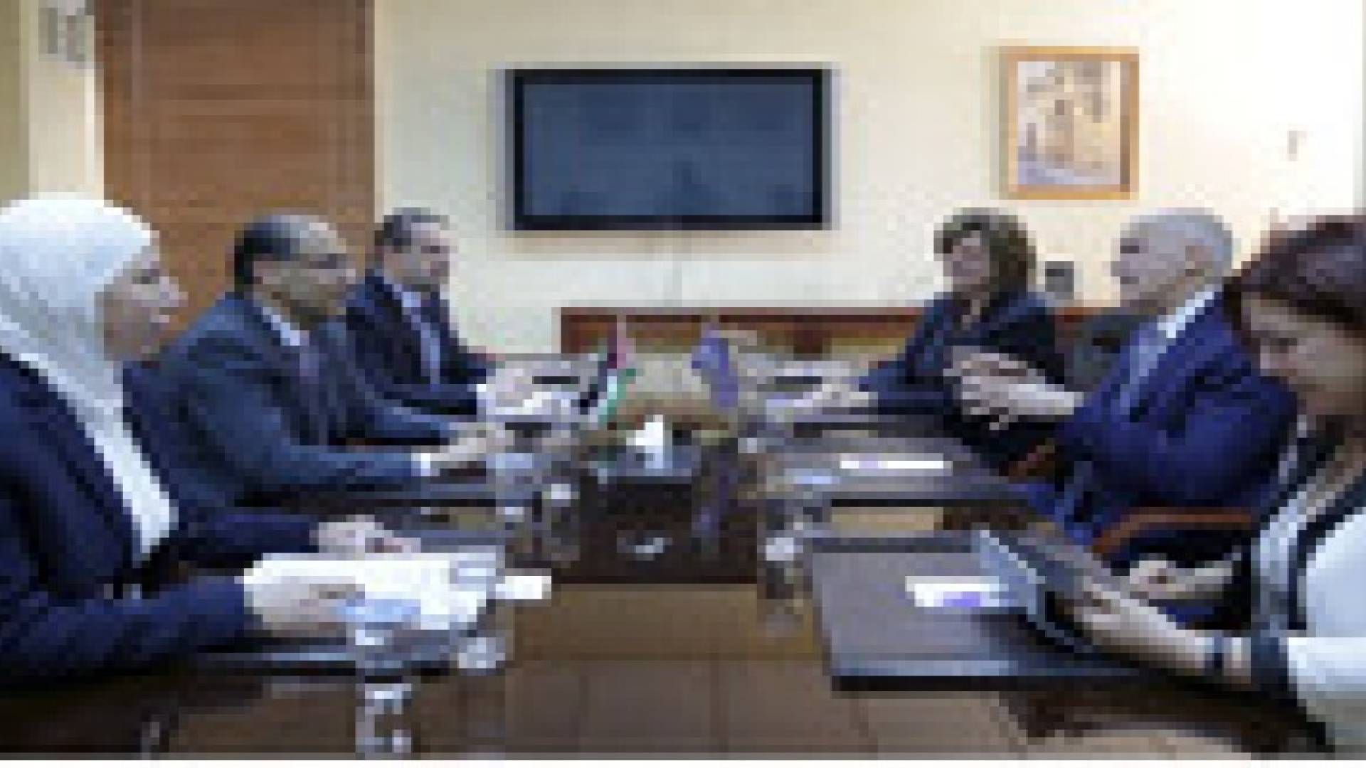وزير التخطيط يبحث آليات التعاون الاقتصادي مع رئيس منظمة الاشتراكية الدولية