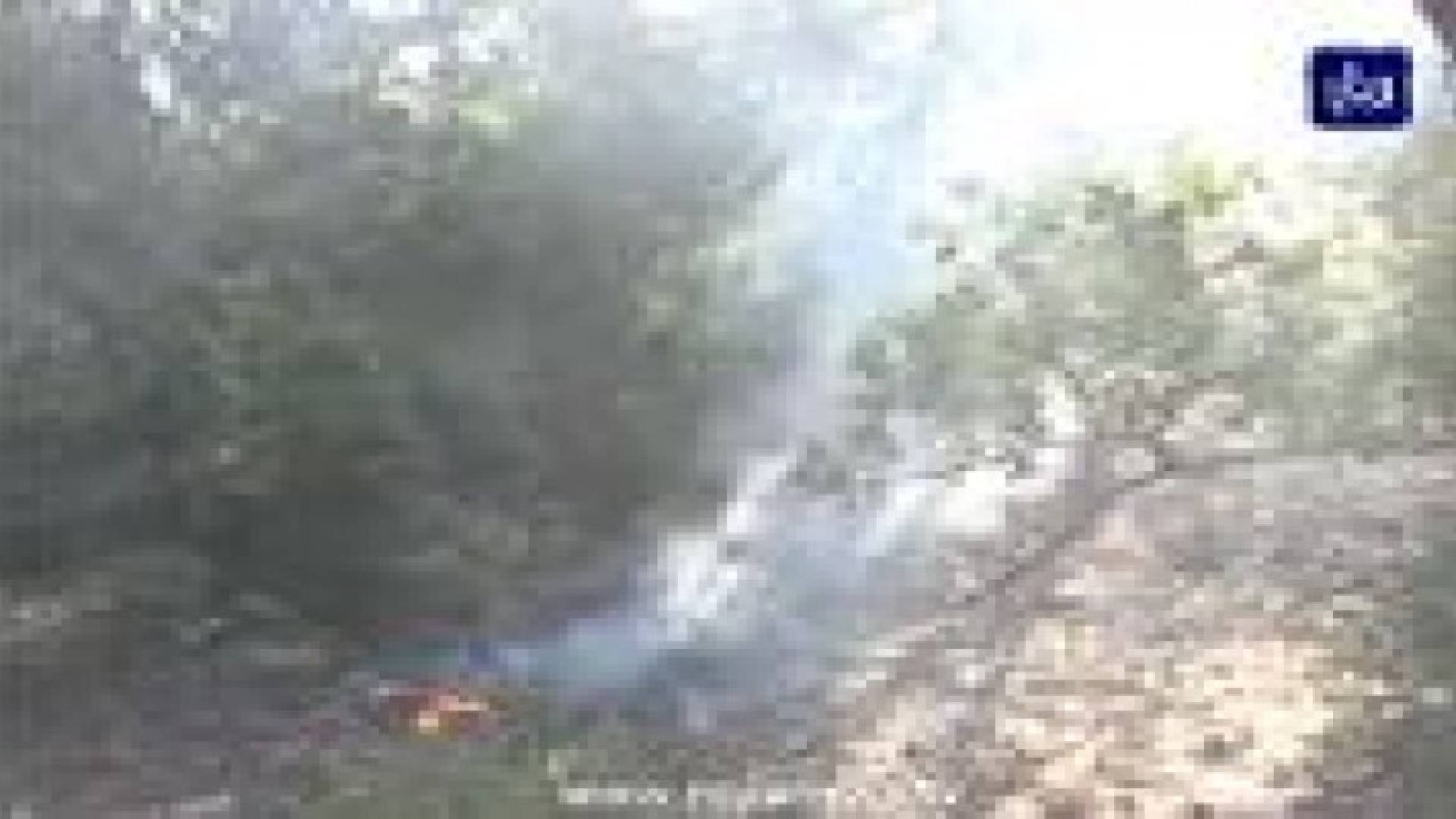 شاهدوا فيديو حصري لحريق احراش دبين