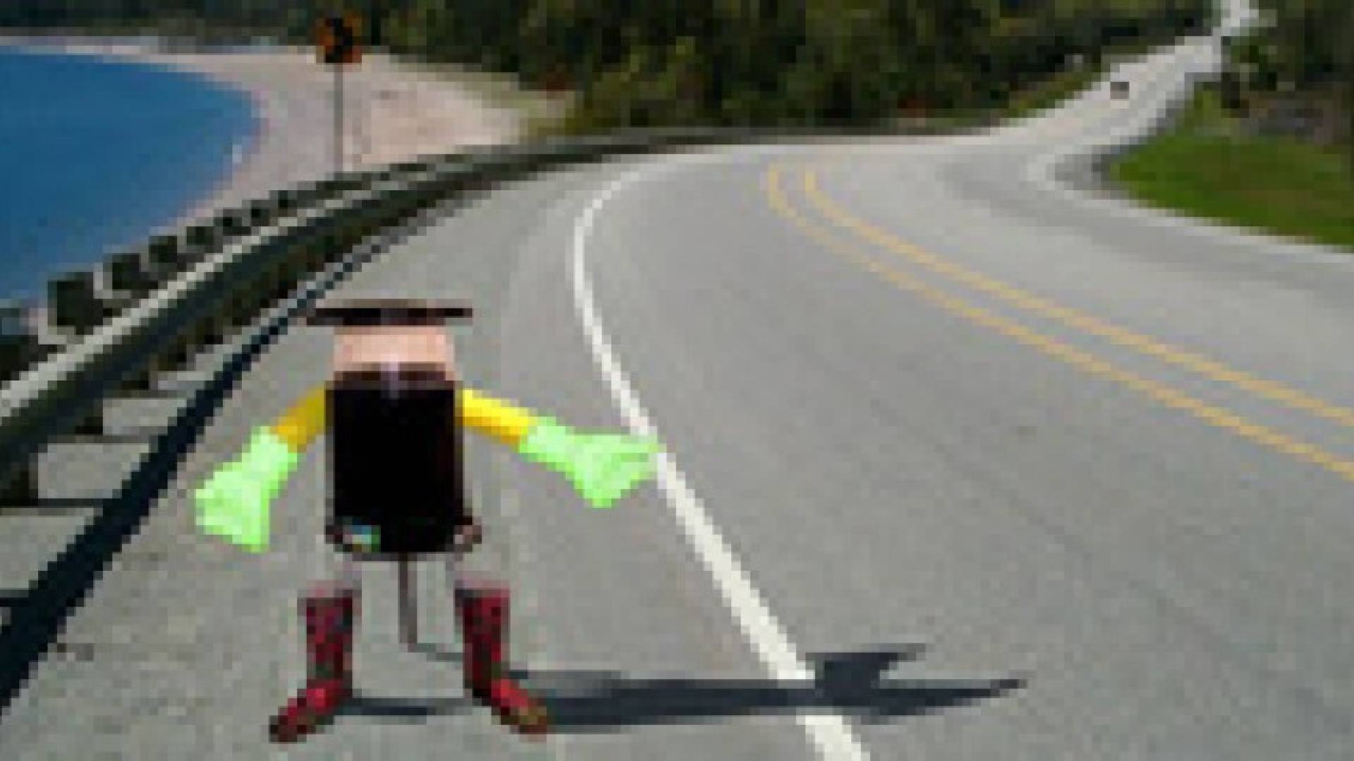 روبوت يستعد لعبور كندا من الساحل إلى الساحل..وحيدا