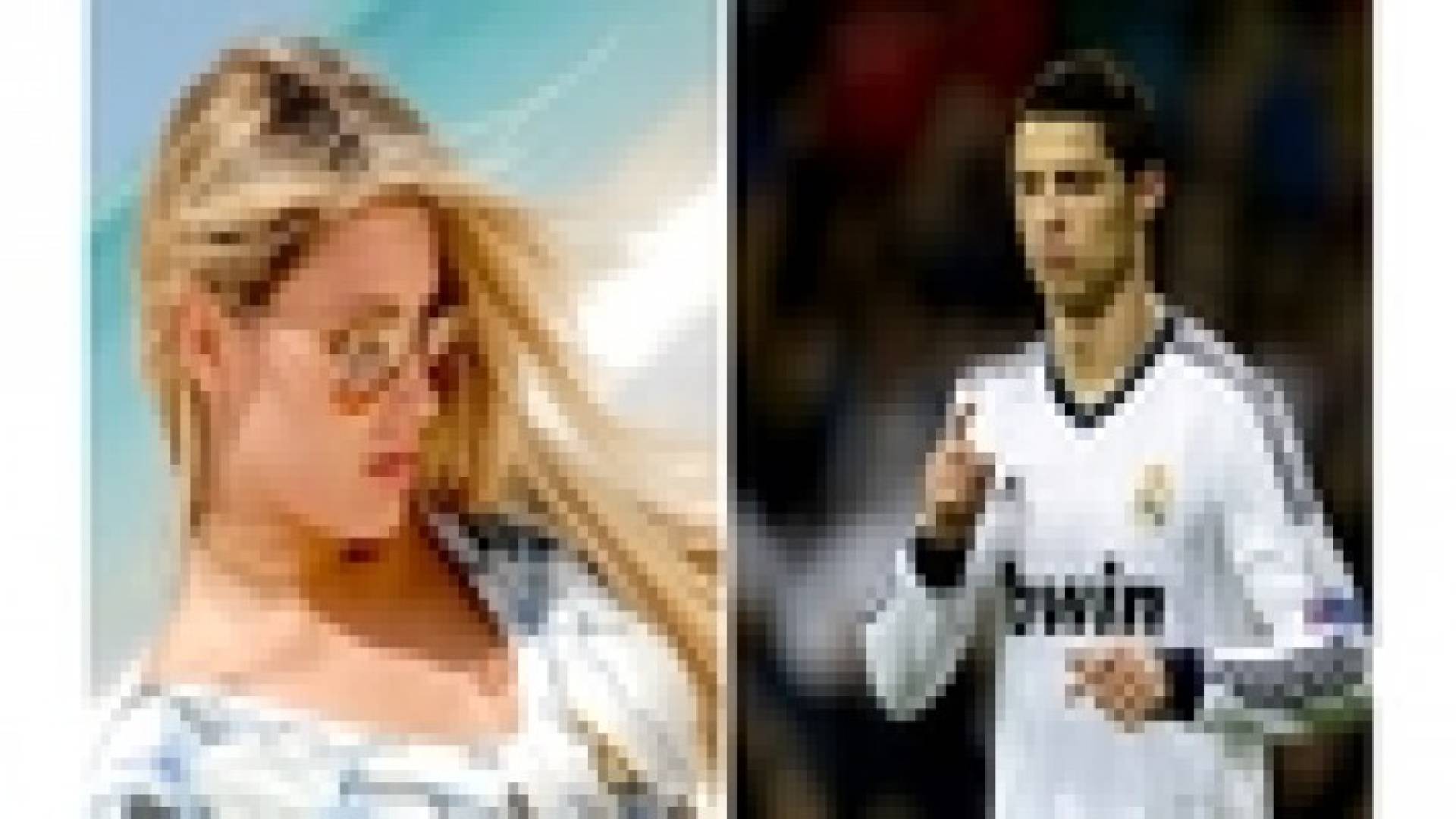 الشرطة تطرد مذيعة مهووسة برونالدو .. صور