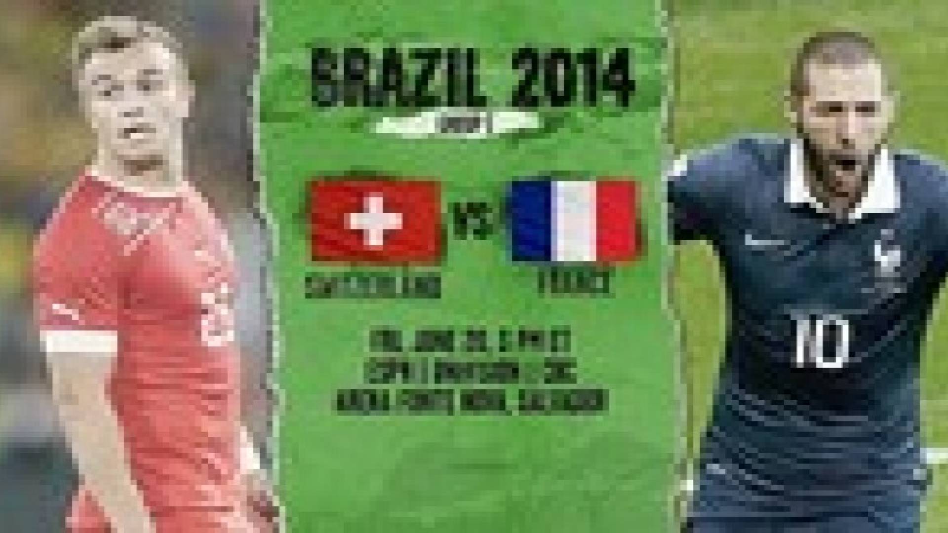 التشكيلة المتوقعة لمنتخبي سويسرا وفرنسا