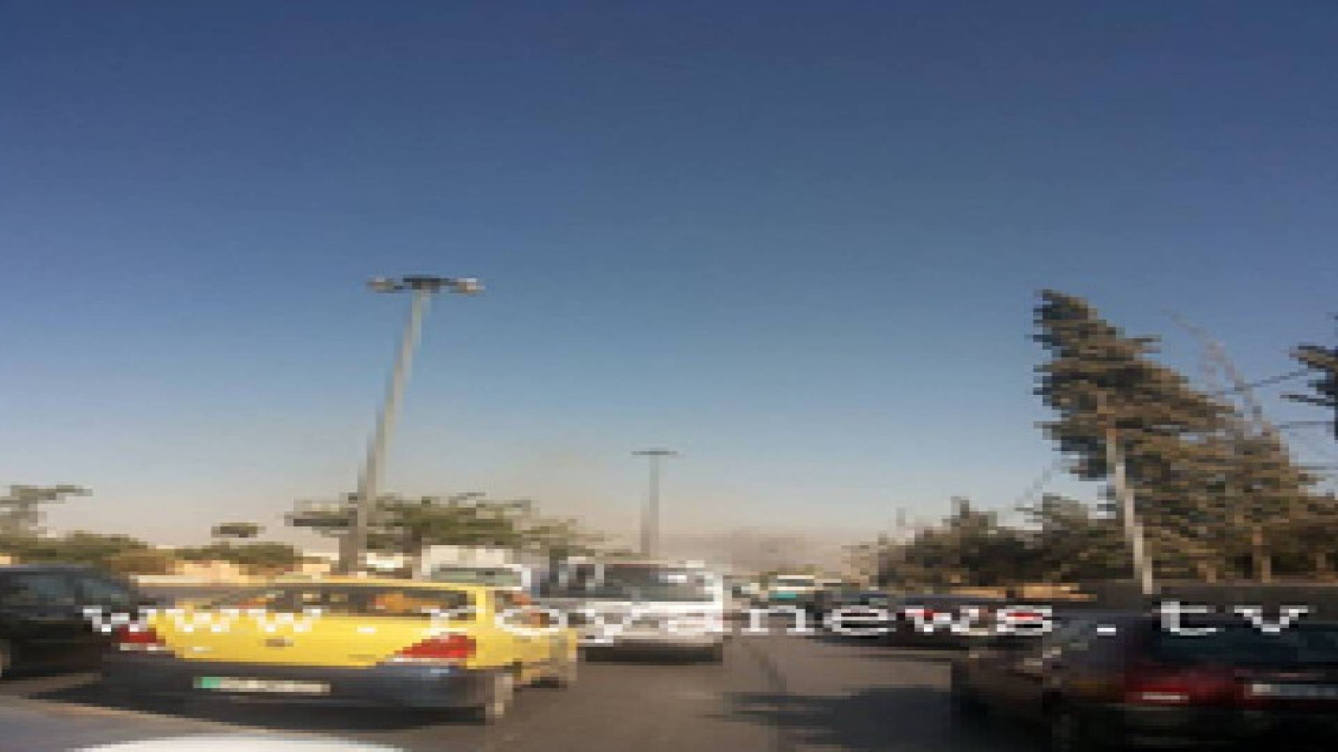 حريق داخل المدينة الرياضية .. صور