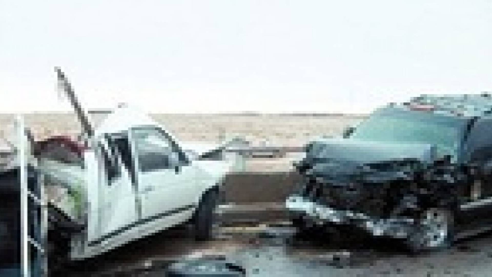 إصابة (6) أشخاص اثر حادث تصادم في محافظة جرش