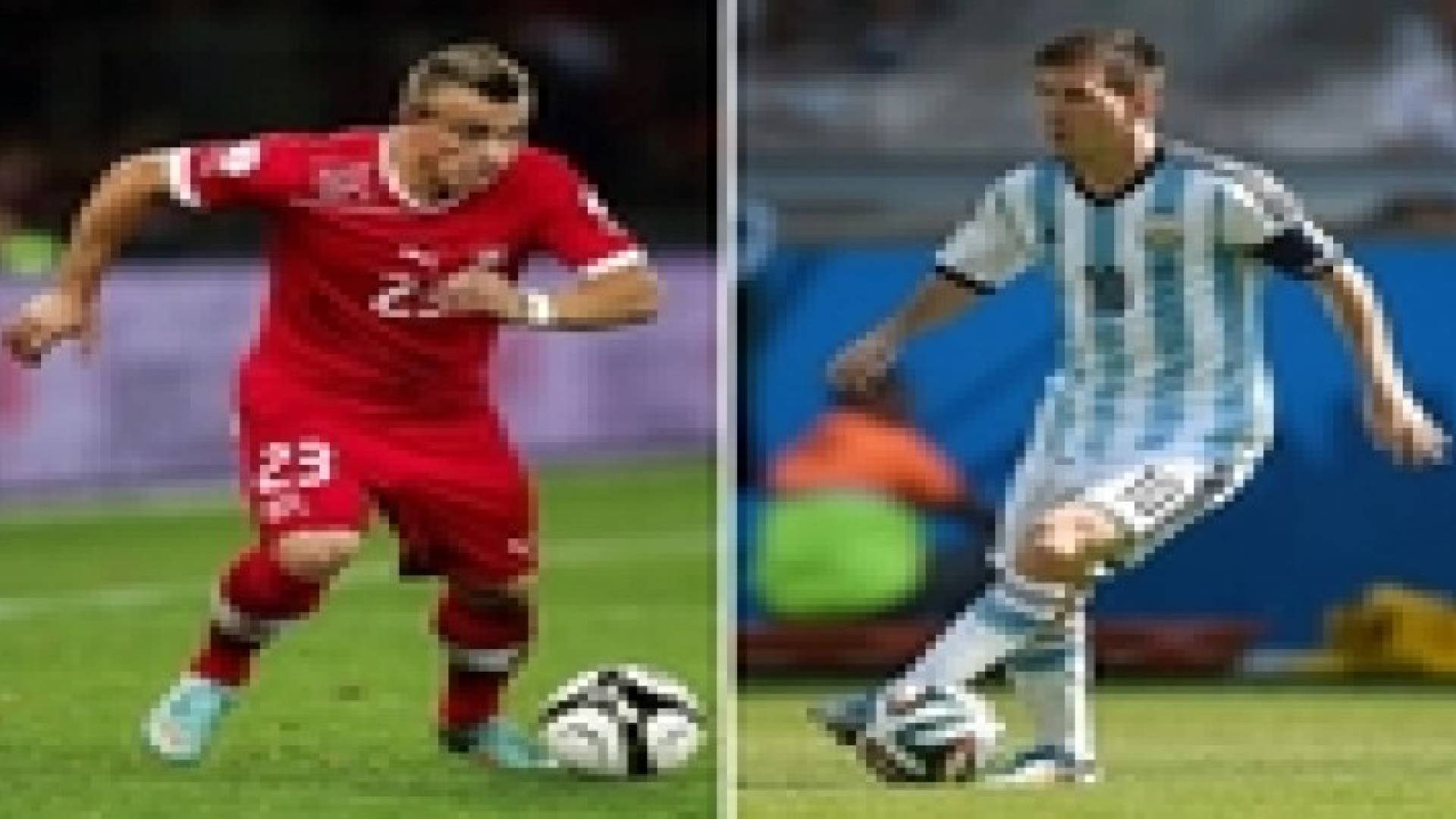 التشكيلة الرسمية لمباراة الأرجنتين × سويسرا