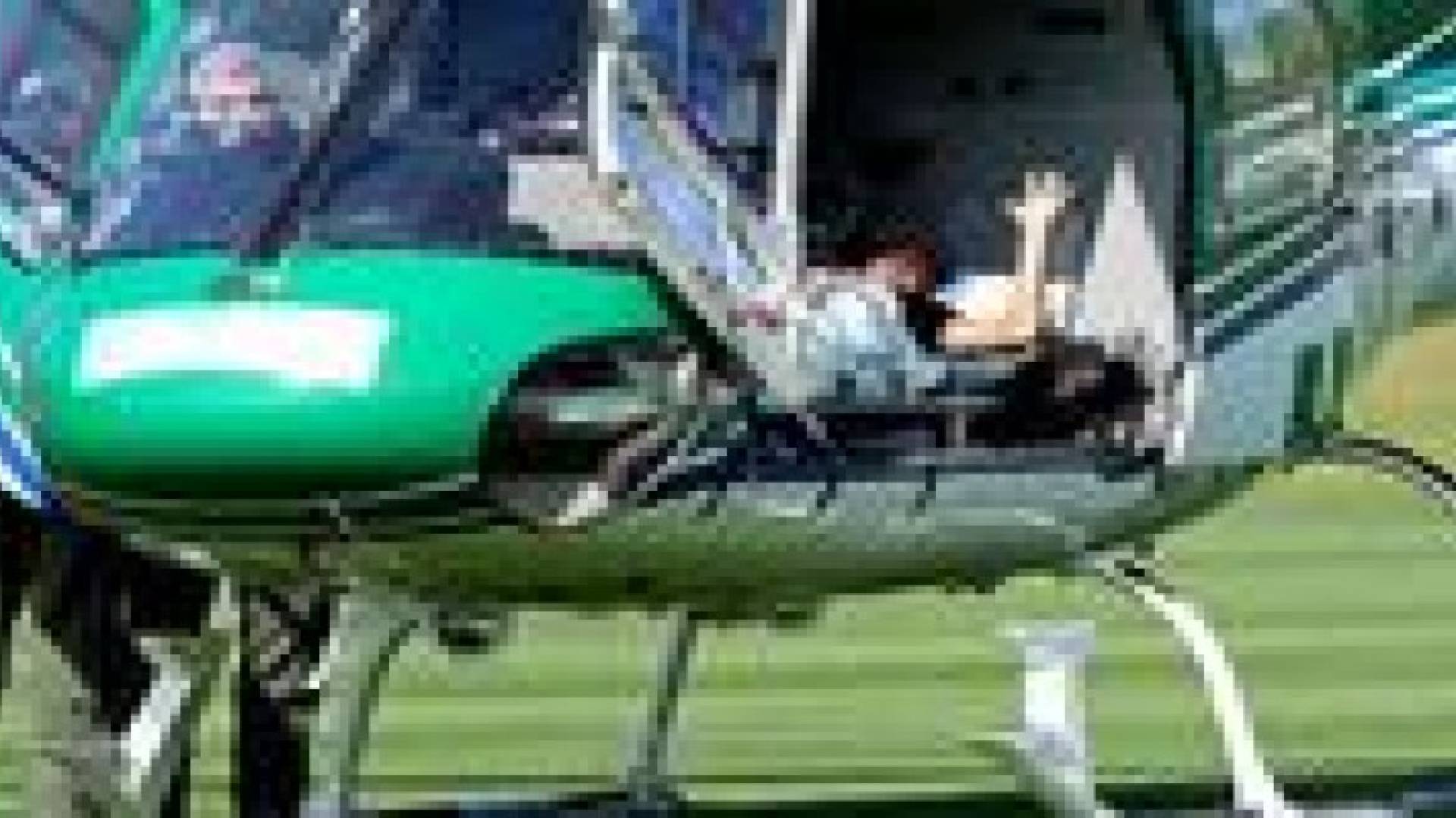 نيمار يودع معسكر السامبا في هليكوبتر .. صورة