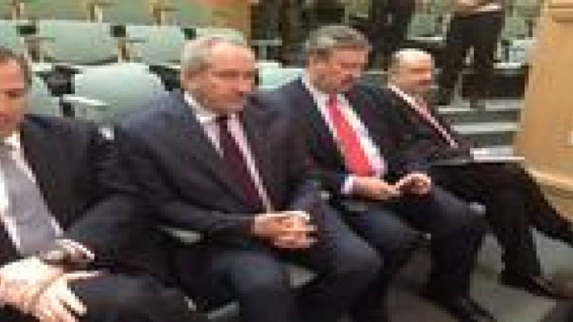 وزير الخارجية المكسيكي يرافق جودة  في مجلس النواب ..صور