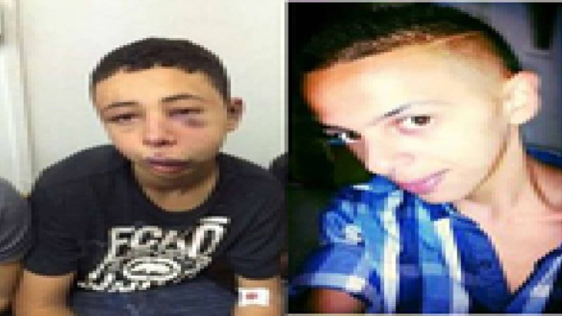 فيديو لاختطاف محمد ابو خضير وضرب ابن عمه