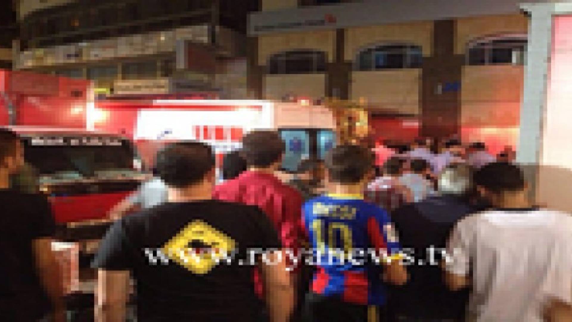 بالصور : 4 اصابات في مشاجرة مسلحة بالزرقاء