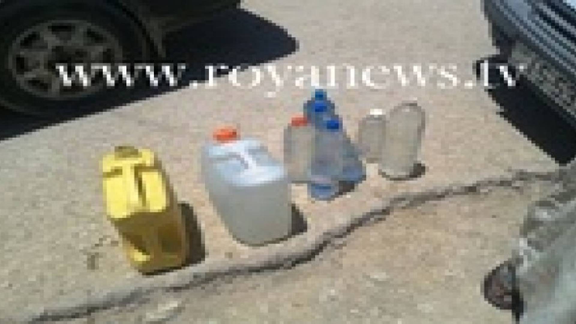 سكان الطيبة يلجأون الى عيون ماء ملوثة..صور