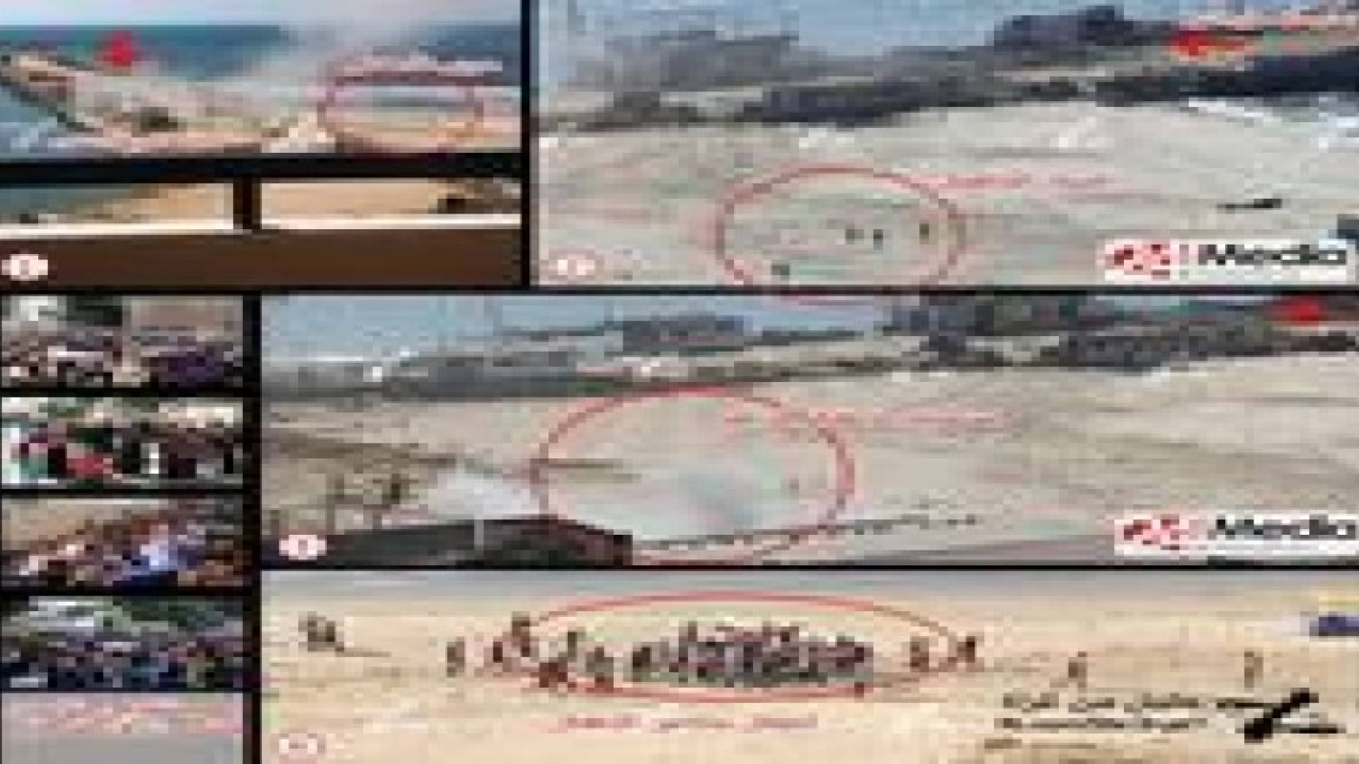 استشهاد 4 أطفال فلسطينيين في غارة إسرائيلية على شاطىء مدينة غزة .. فيديو