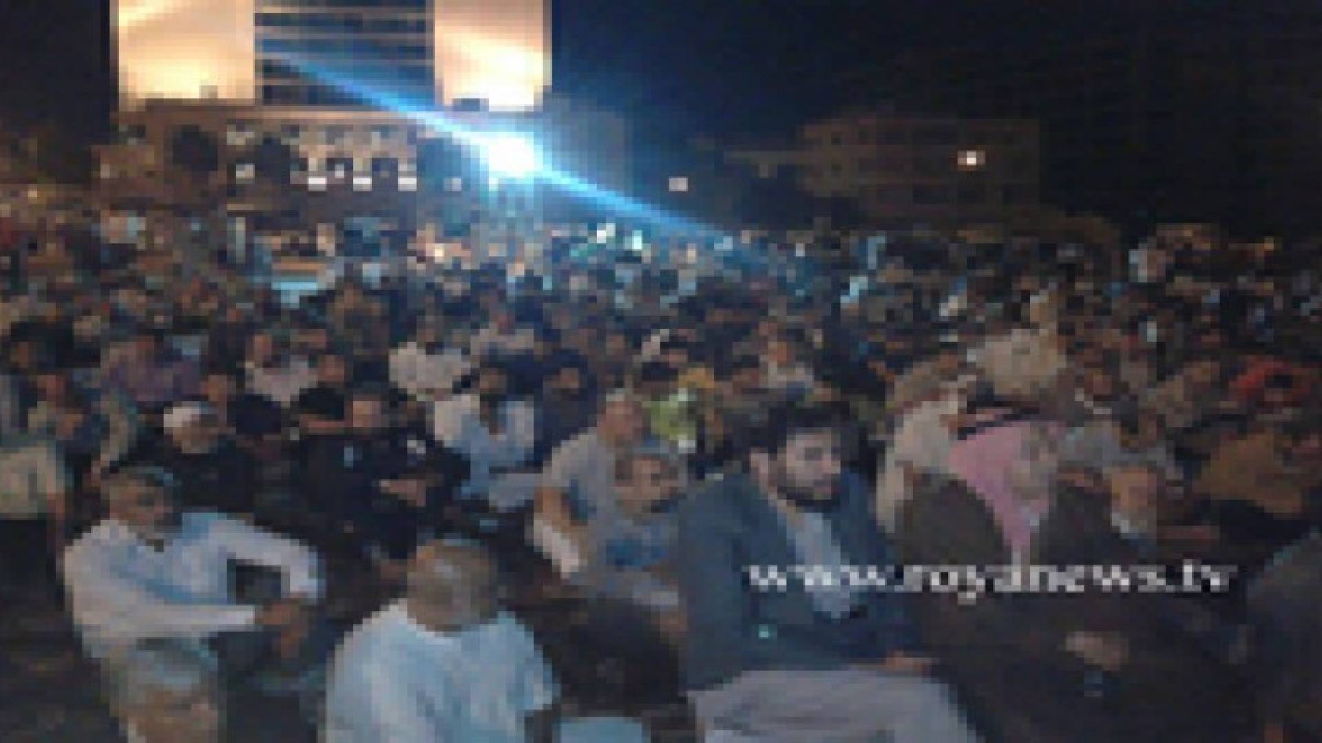 عمان : " ليلة رباط " في ساحة الريجنسي تضامنا مع غزة .. صور