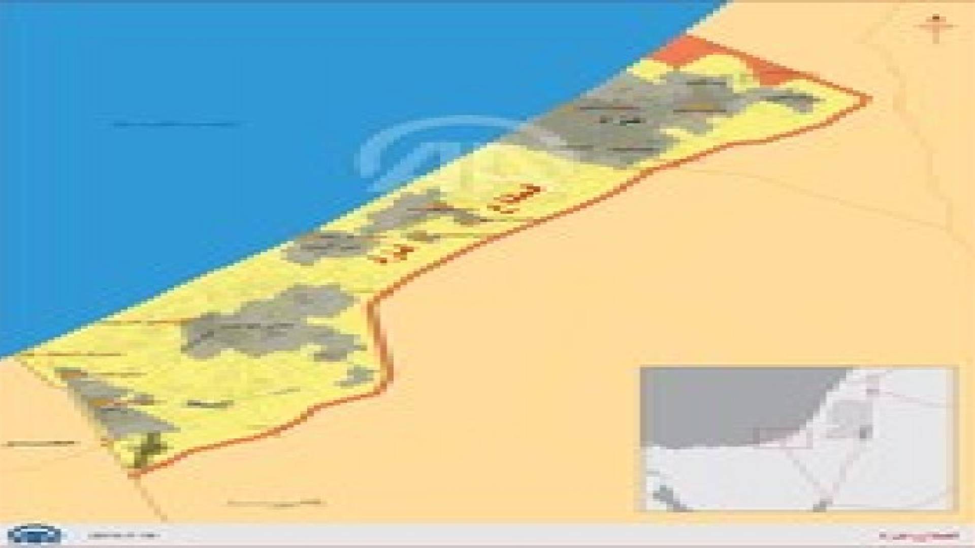 آليات الاحتلال تتوغل امتار داخل قطاع غزة