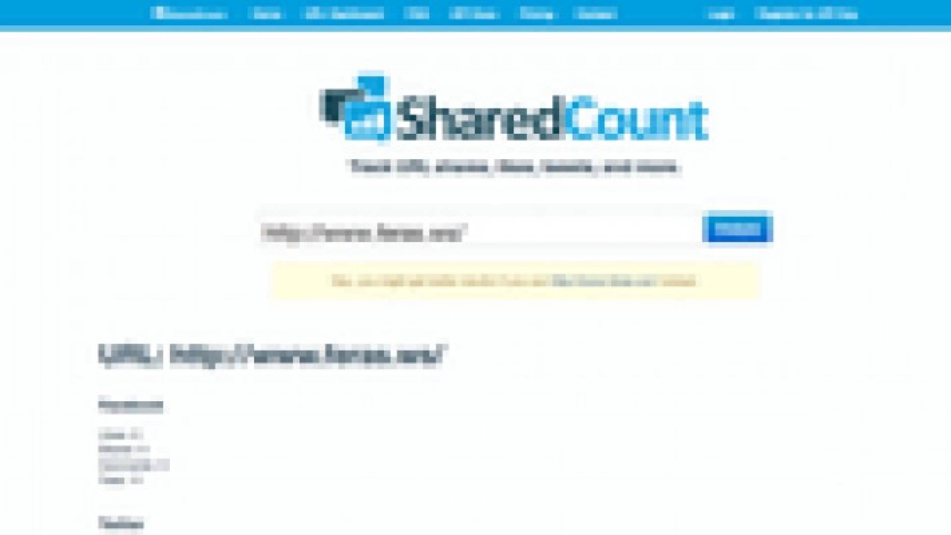 كيف تعرف عدد المشاركات والتفاعل لأي رابط؟