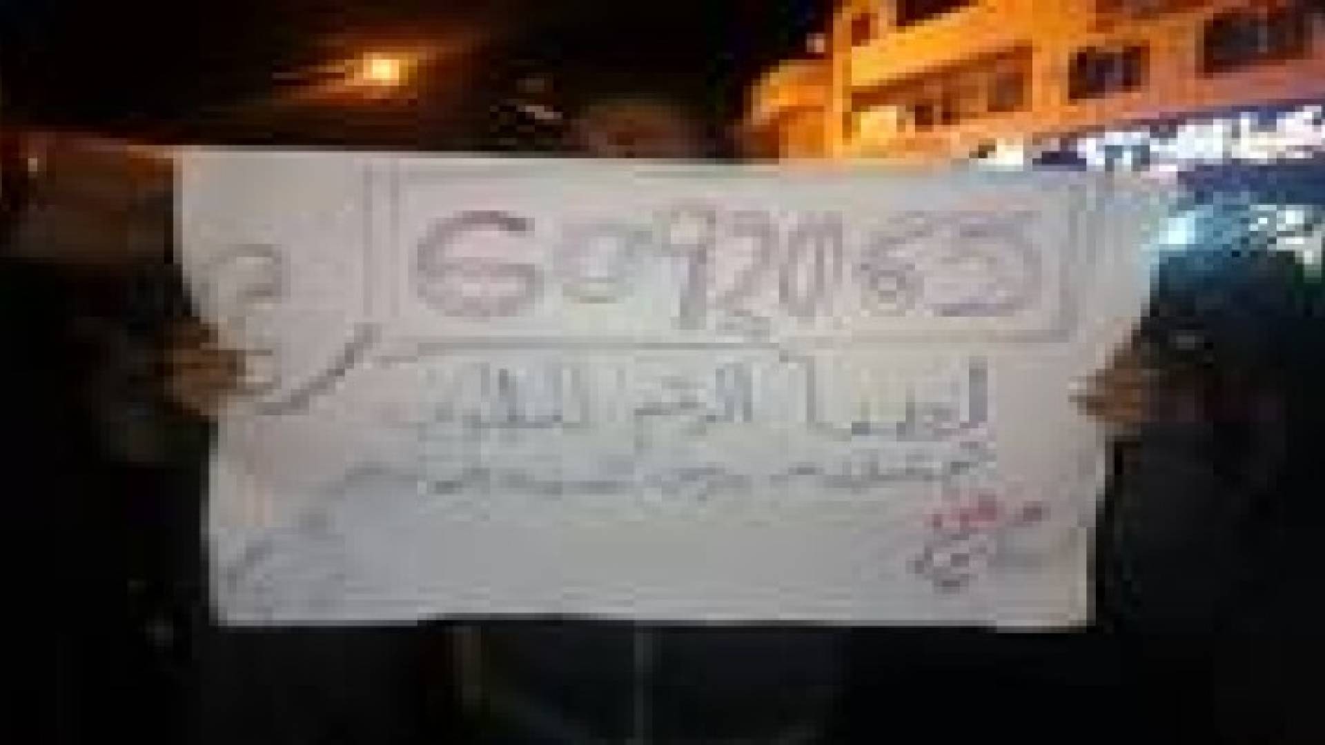مسيرة ليلية في المزار الجنوبي نصرة لغزة .. صور