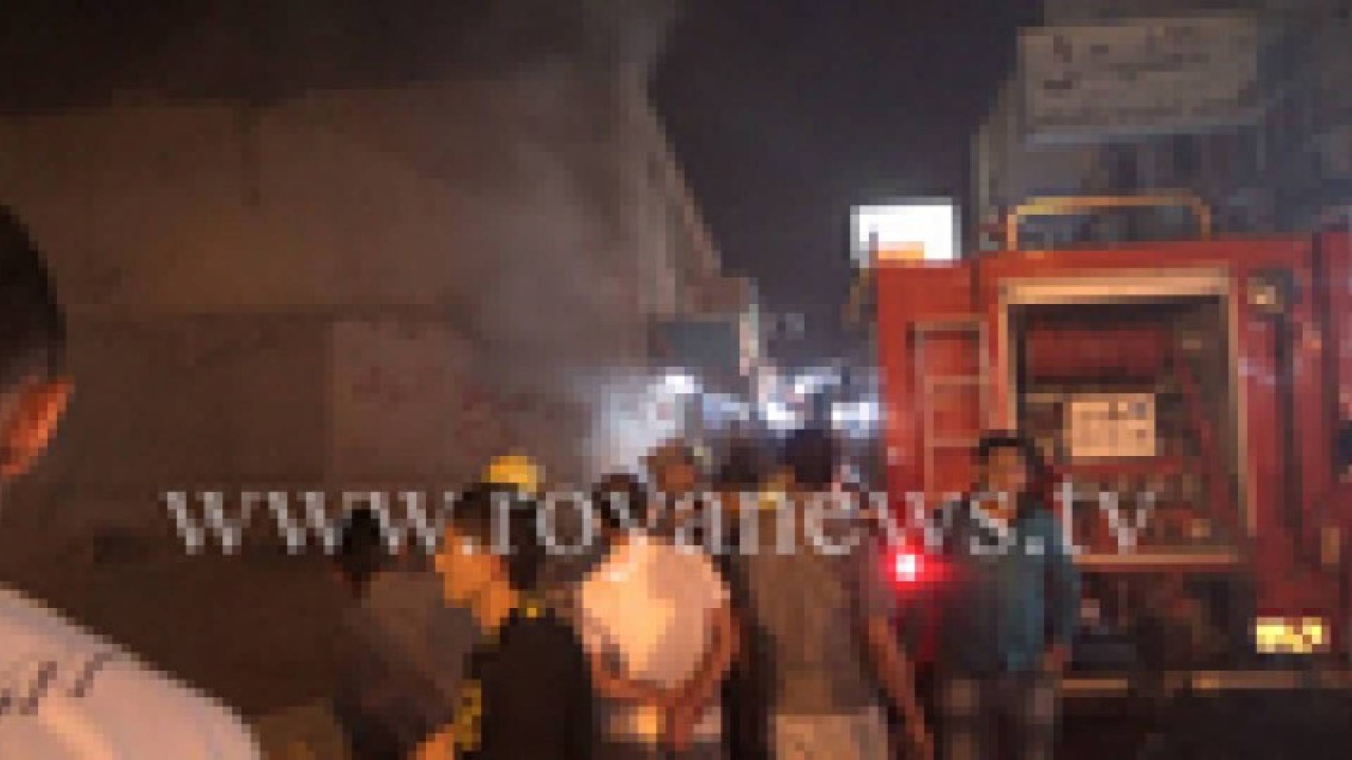إربد : حريق واسع في بناية .. والأمن يحقق ( صور )