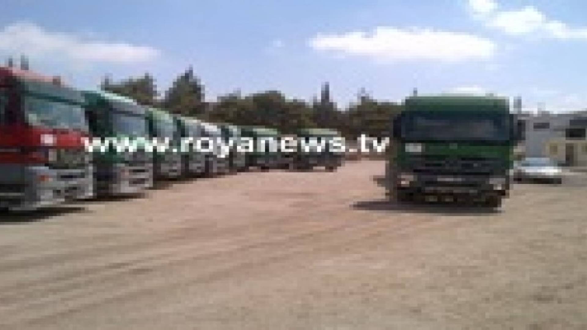 الهيئة الخيرية الهاشمية تسير قافلة مساعادات لغزة