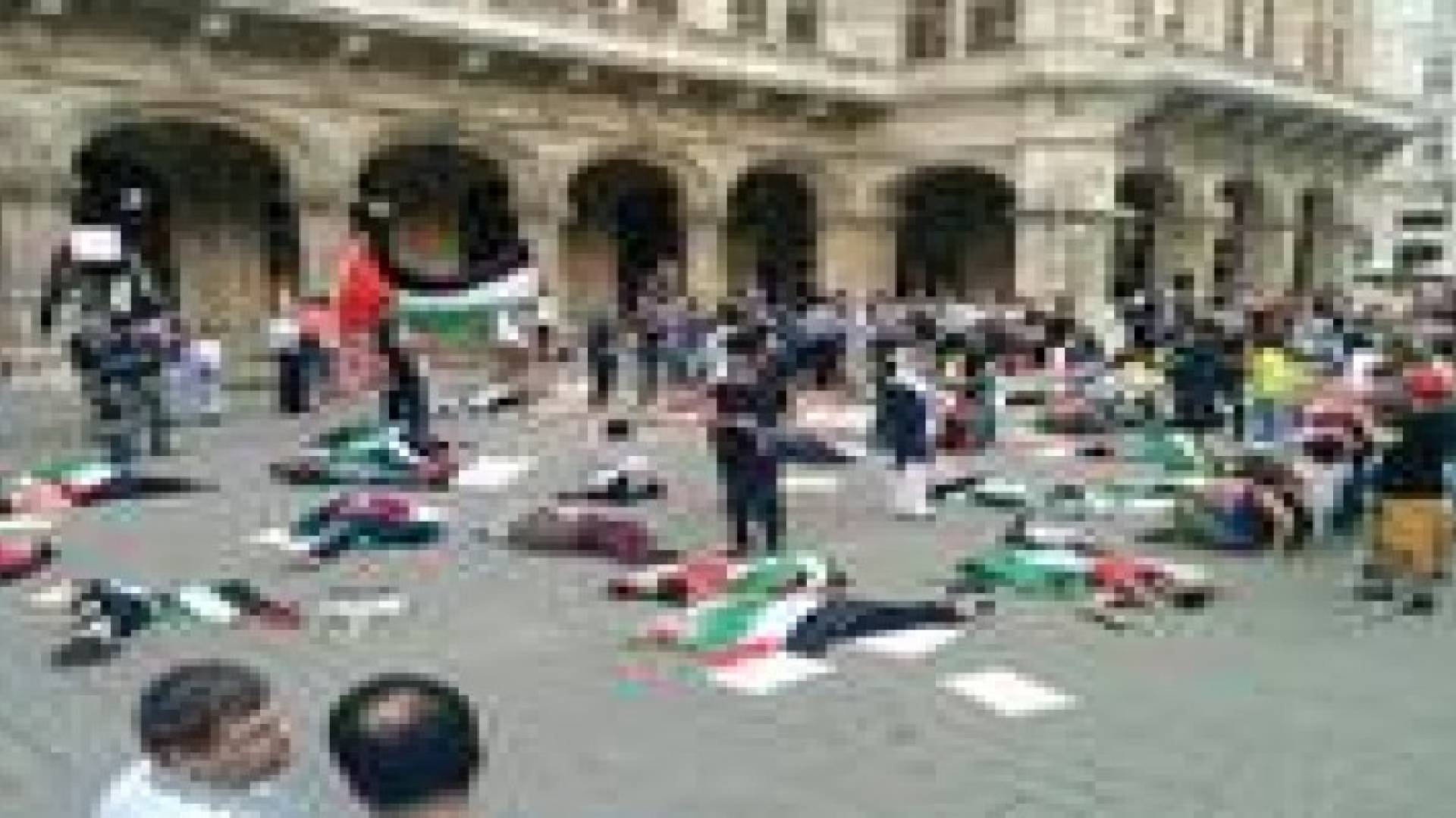 فعالية تضامنية مع غزة في العاصمة النمساوية فيينا .. صور