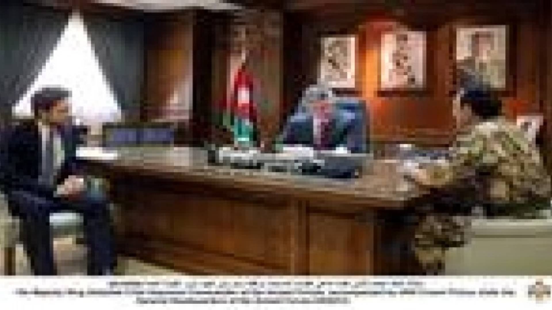 جلالة القائد الأعلى يزور القيادة العامة للقوات المسلحة