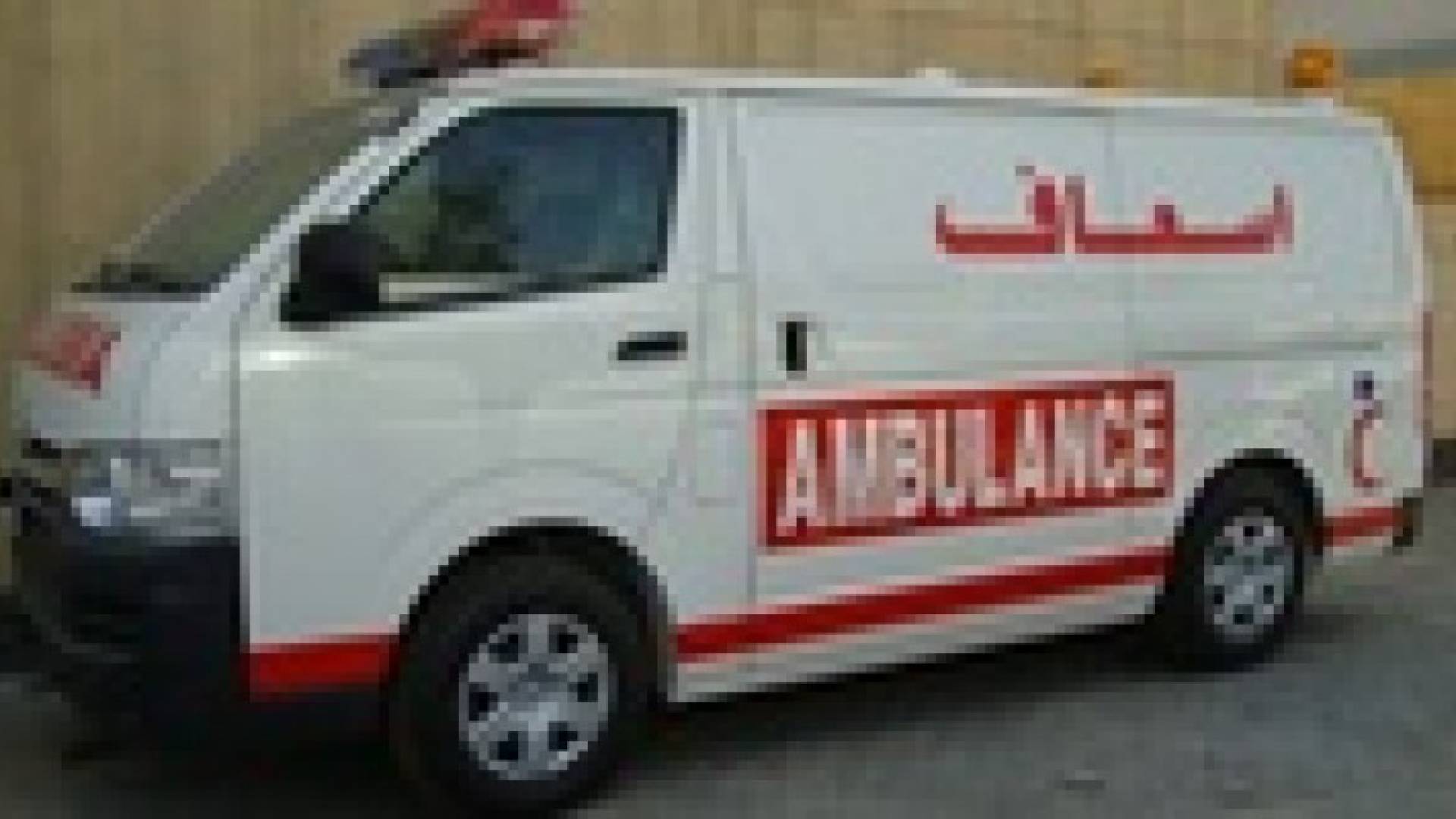 إصابة (5) أشخاص اثر حادث تصادم  في محافظة جرش