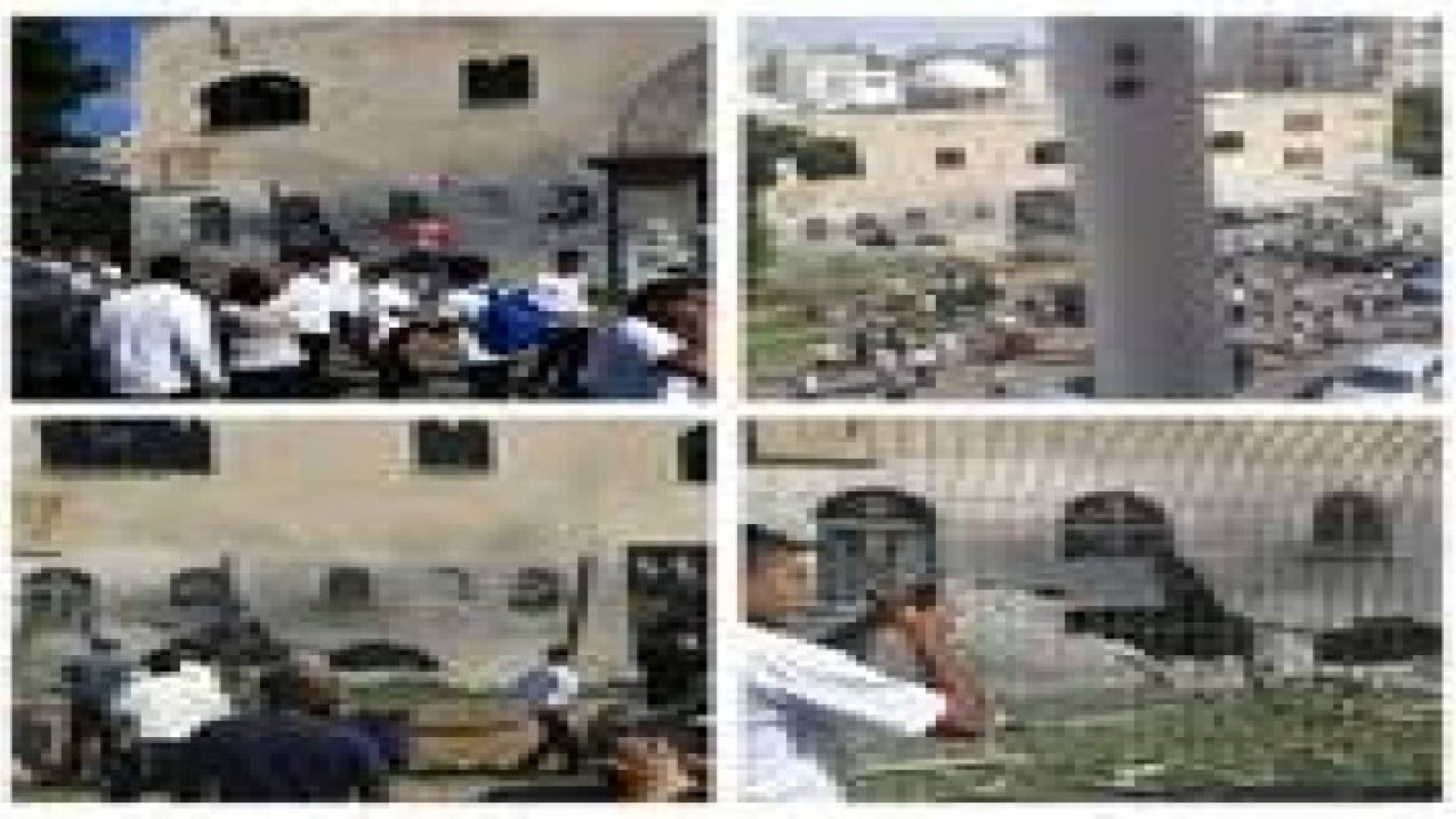 اصابات في سقوط صاروخ من غزة على كنيس يهودي بأسدود .. فيديو