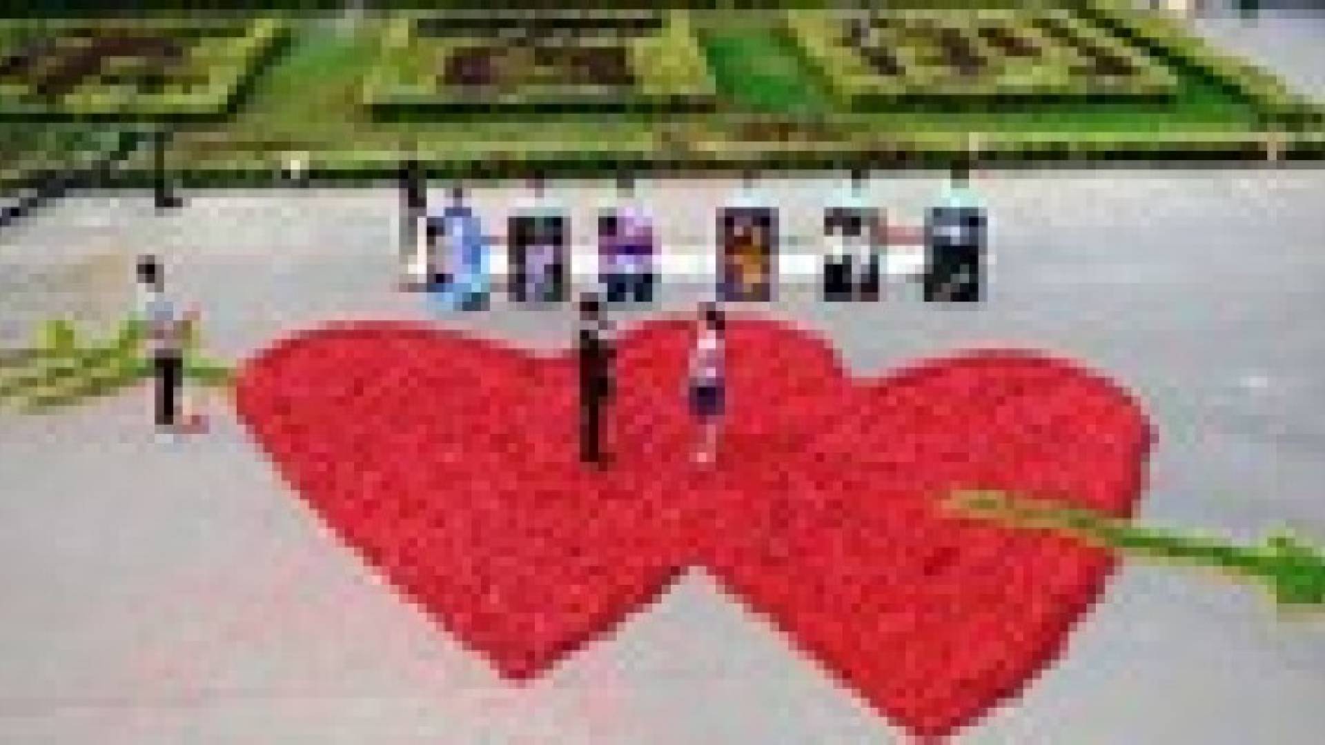 صينى يصنع قلبا من 100 ألف قرن فلفل أحمر ليفاجئ حبيبته