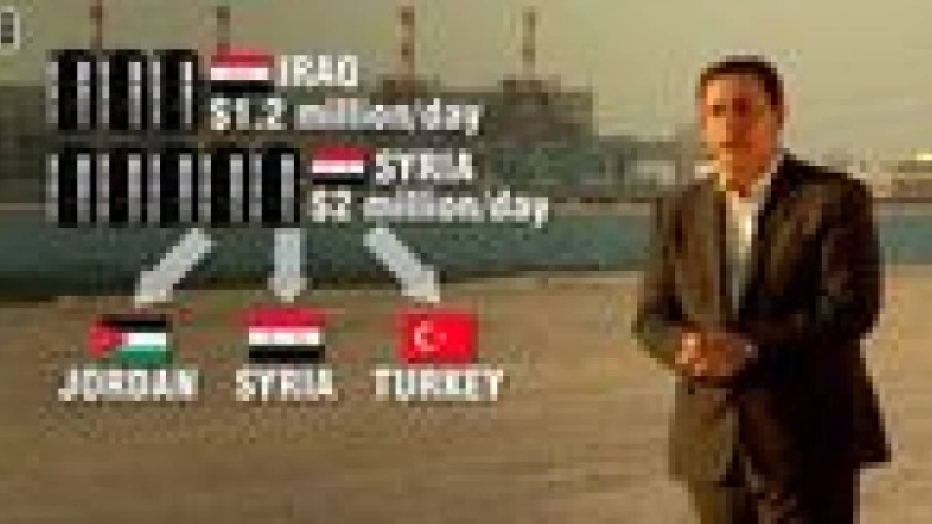 الاردن يستهلك نفطا من داعش.. فيديو