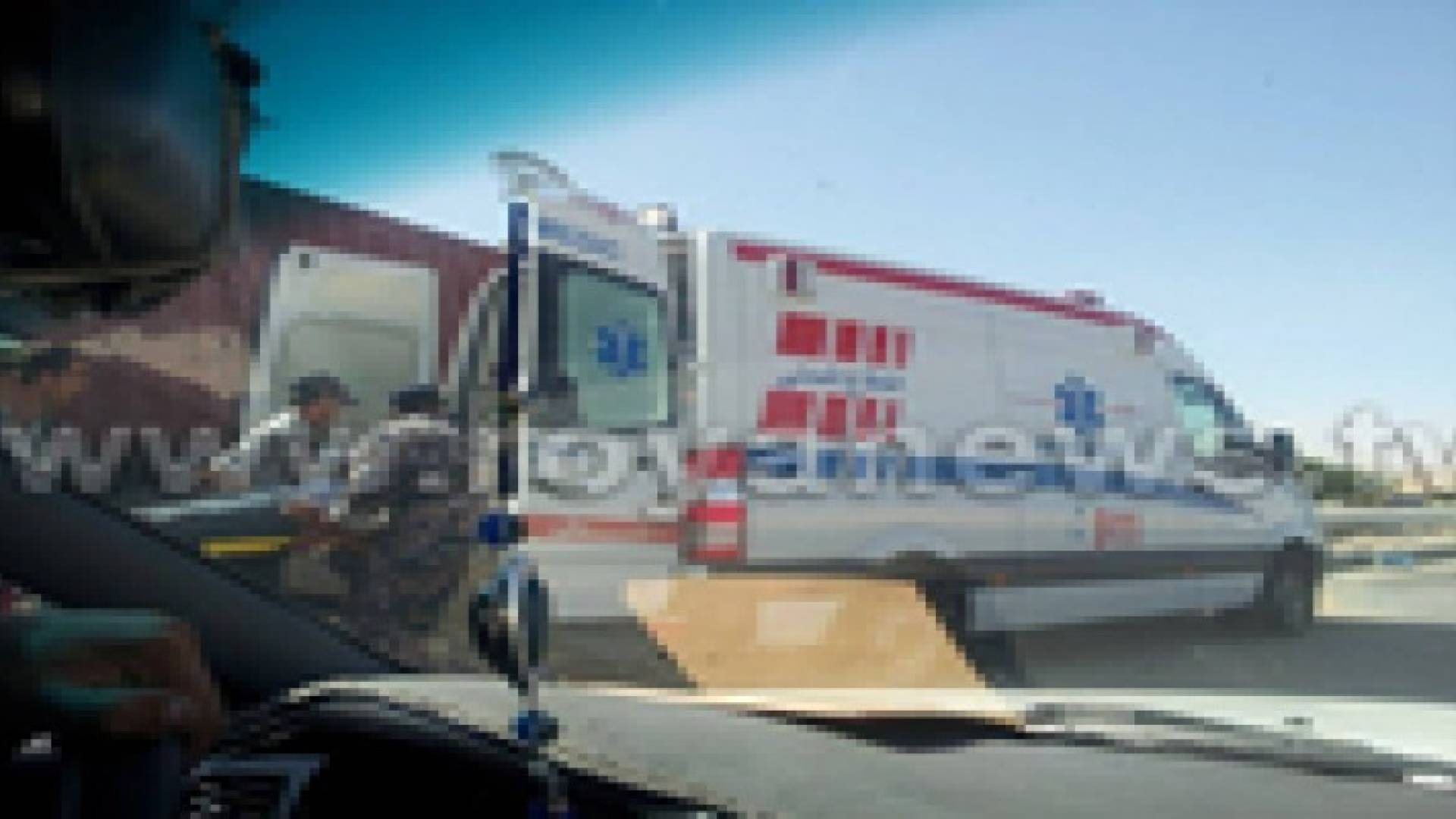 اصابة شخص بحادث تدهور في معان