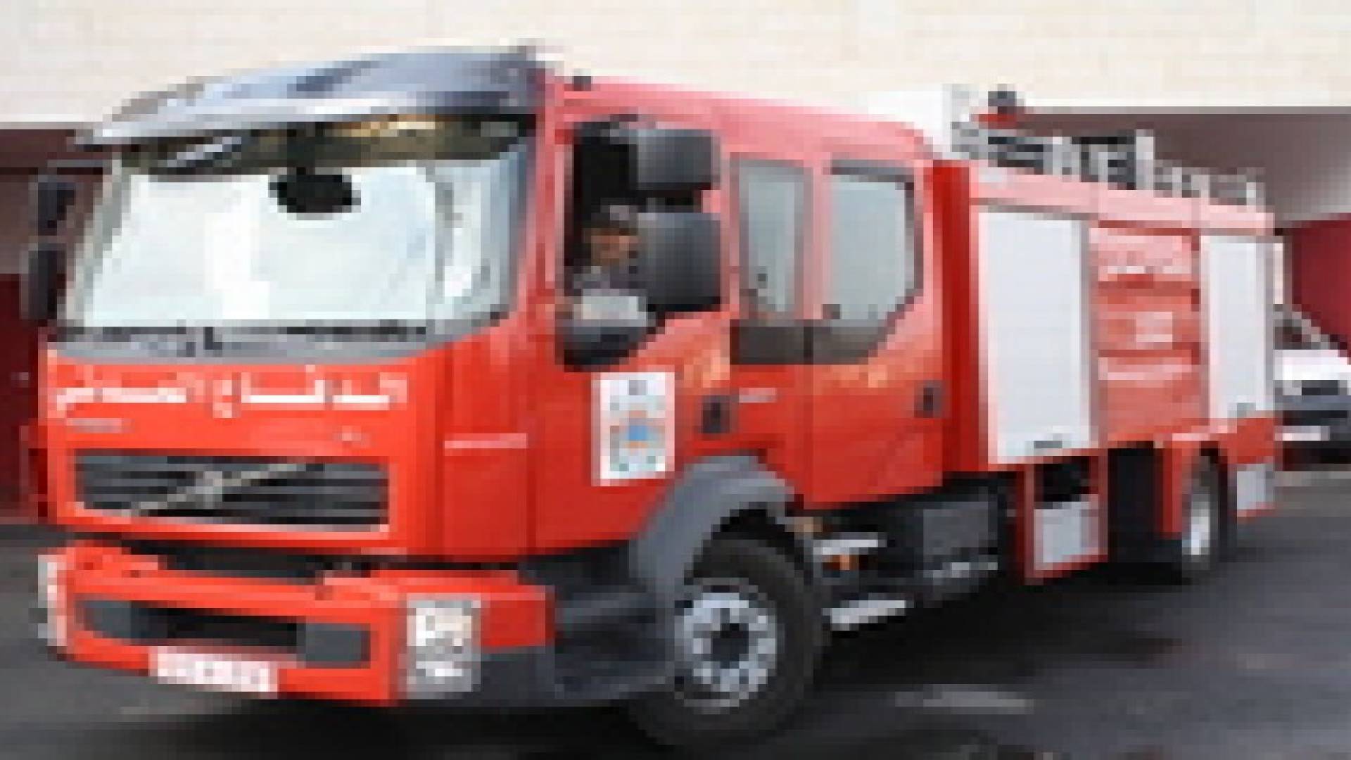 4 إصابات بحريق في مجمع الشابسوغ