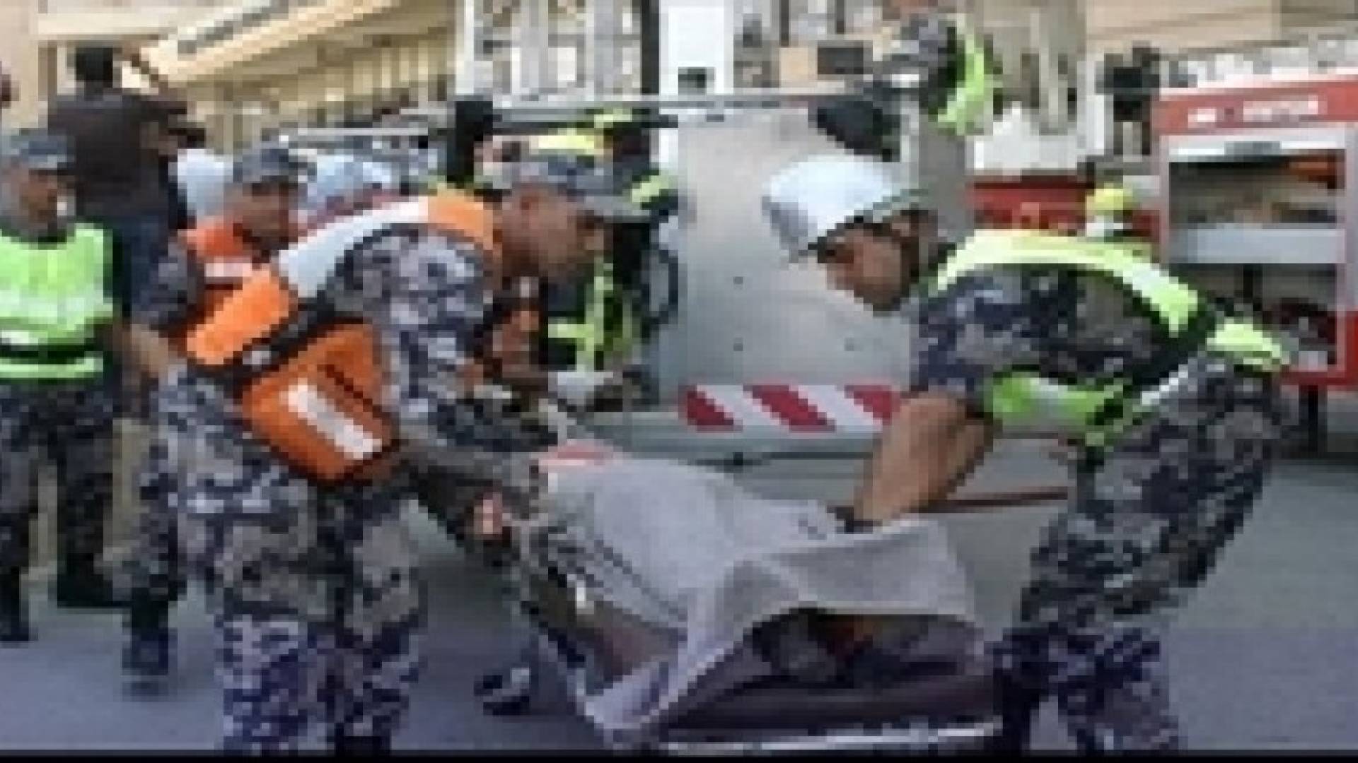 4 اصابات جراء حادث تصادم في اربد