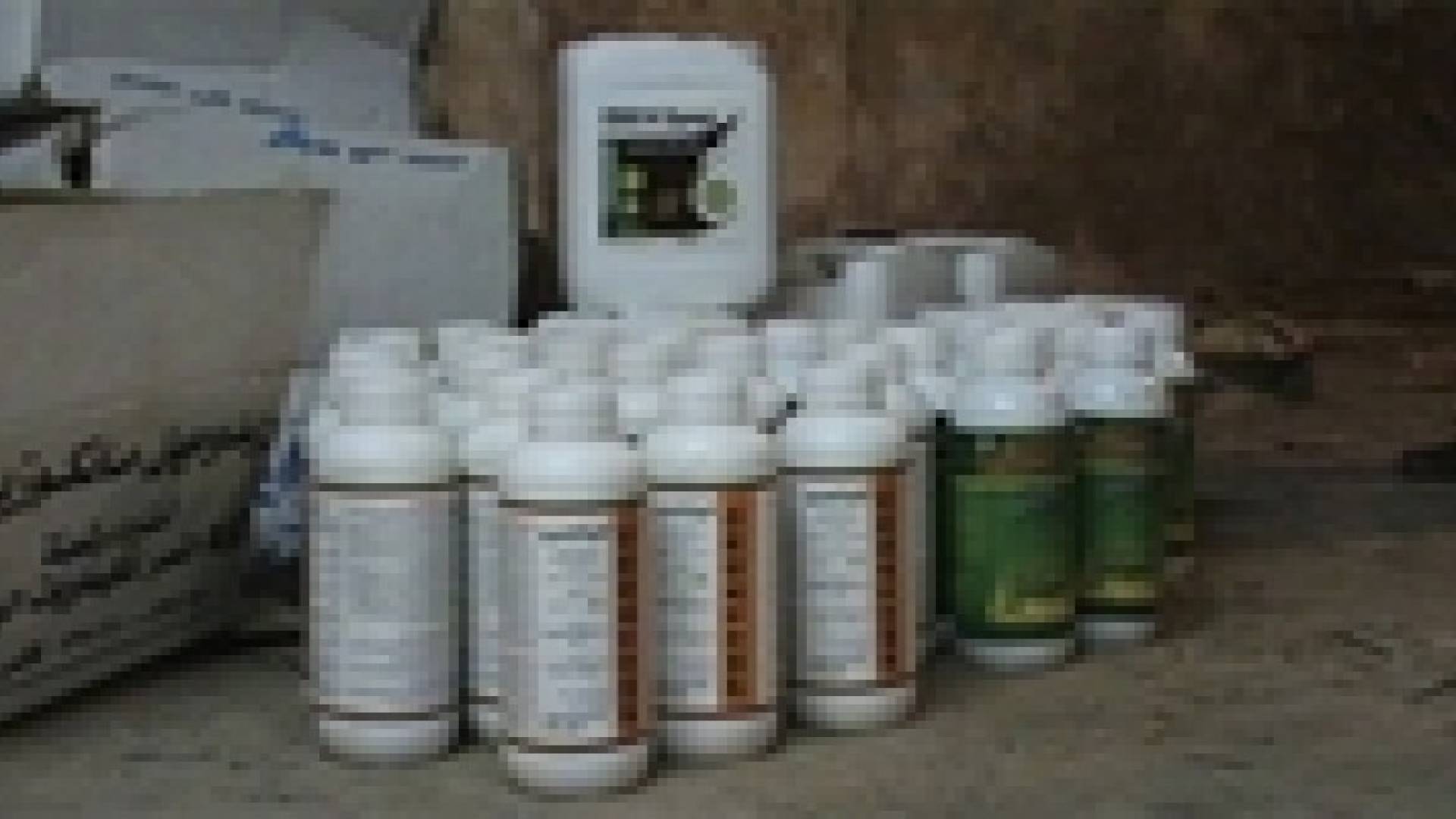 ضبط 500 عبوة سماد مخالفة في احدى الشركات