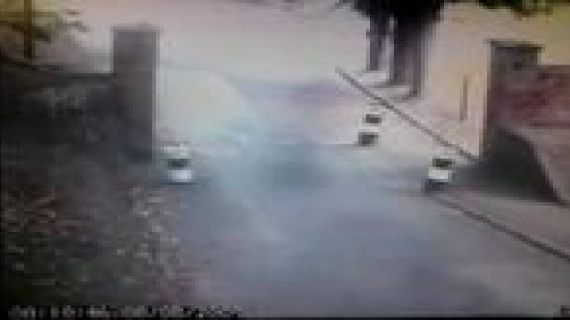 كاميرا مراقبة ترصد شبحا في انكلترا.. فيديو