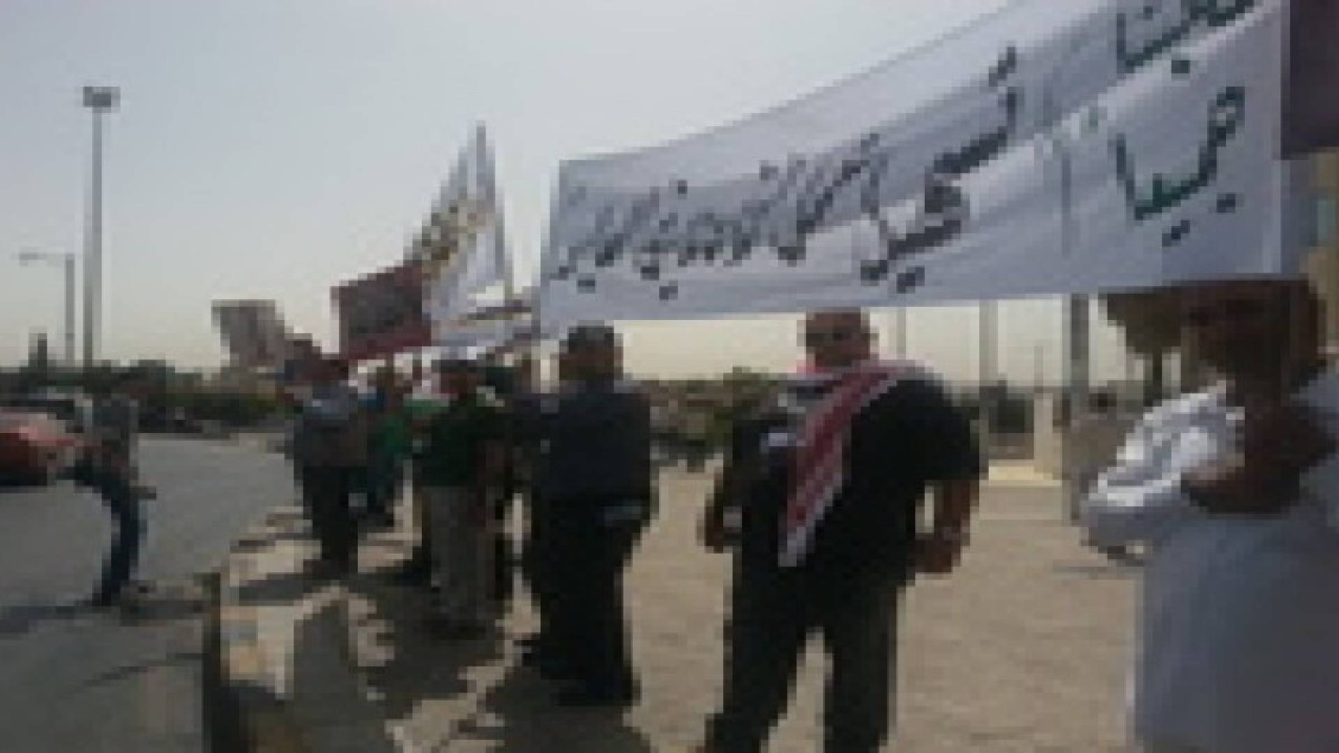 وقفة إحتجاجية لأدلاء السياح الاردنية امام رئاسة الوزراء..صور