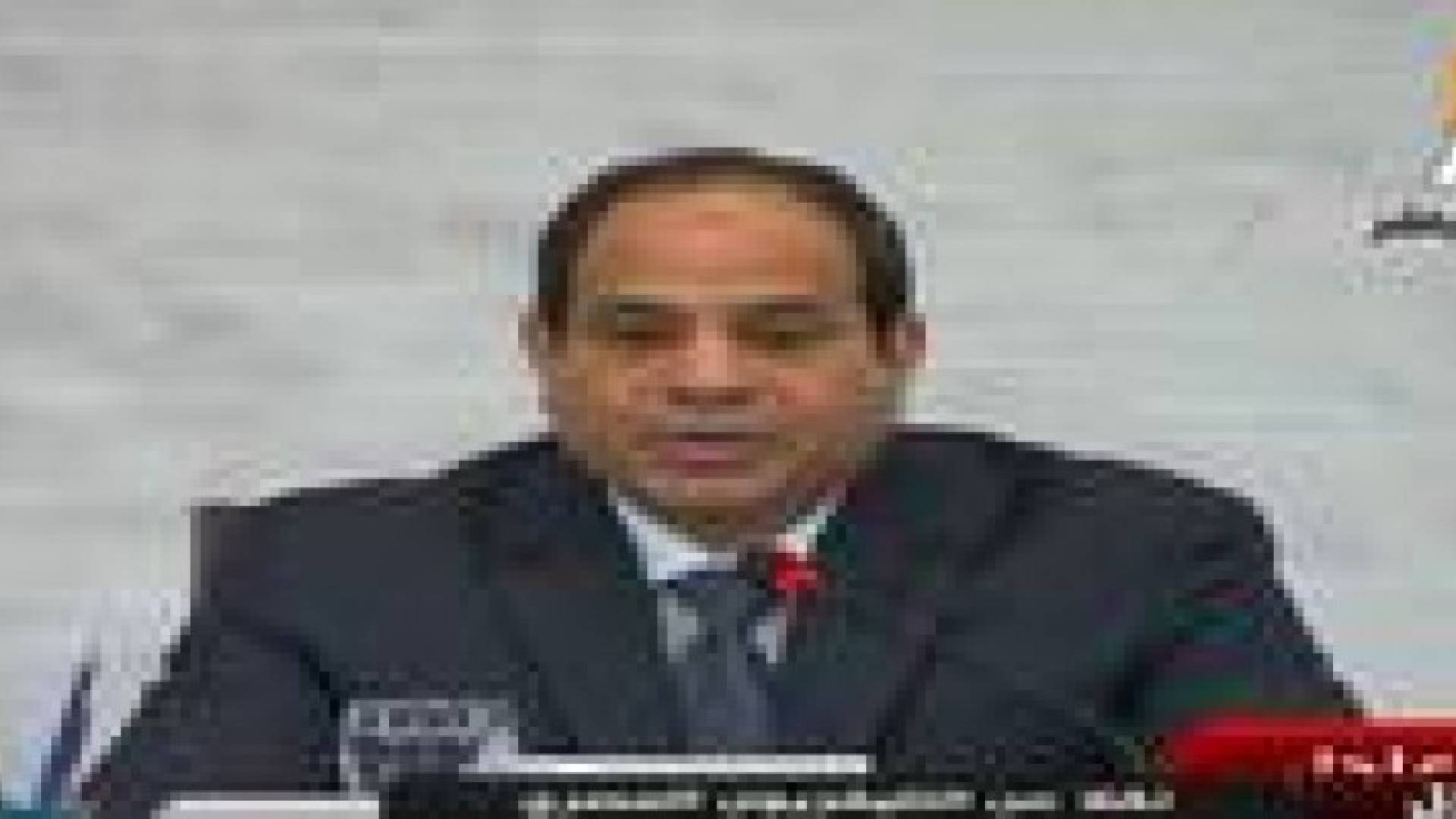 السيسي يدعو الى تسوية عادلة وشاملة في المنطقة