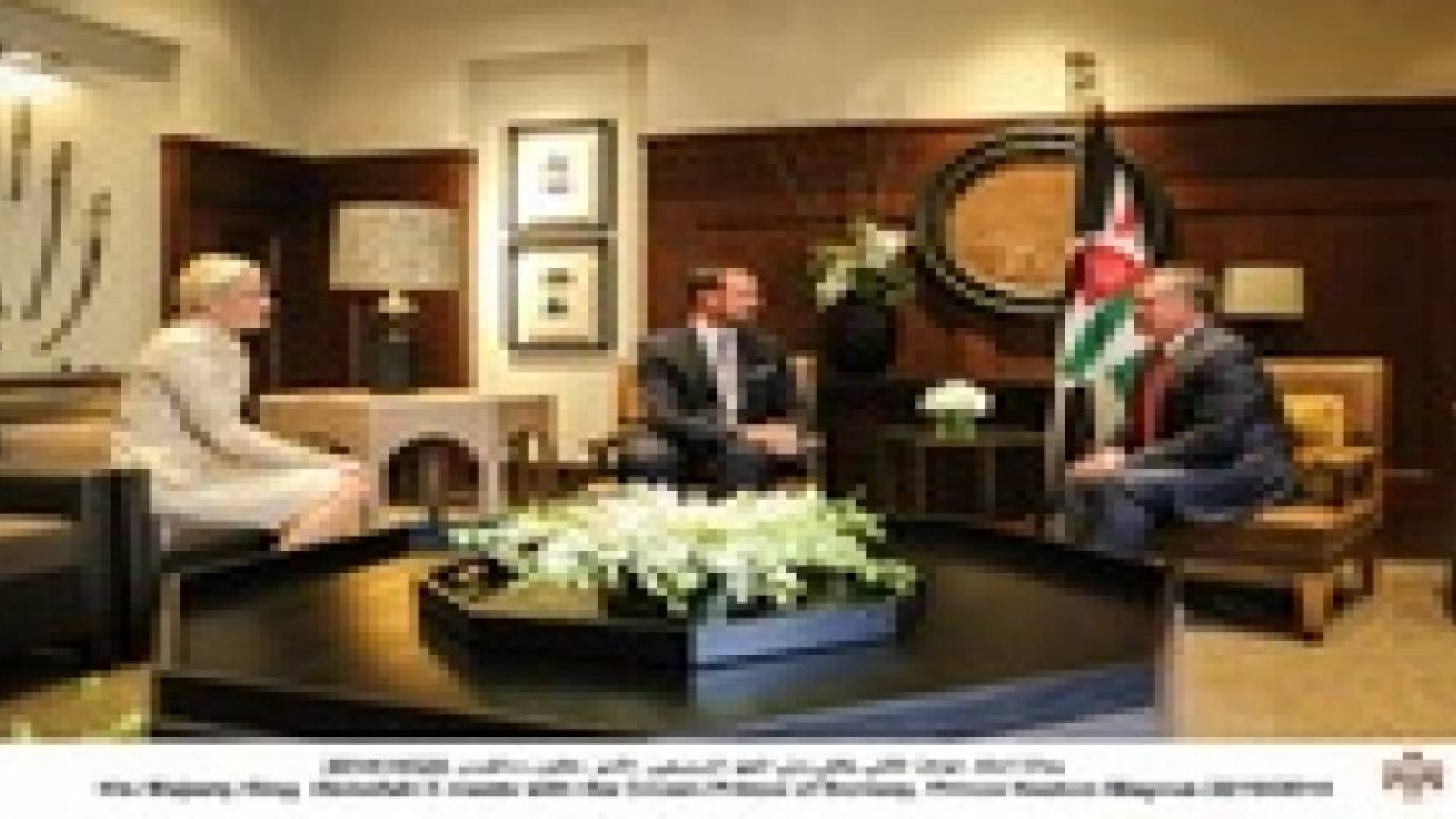 الملك يستقبل ولي عهد مملكة النرويج