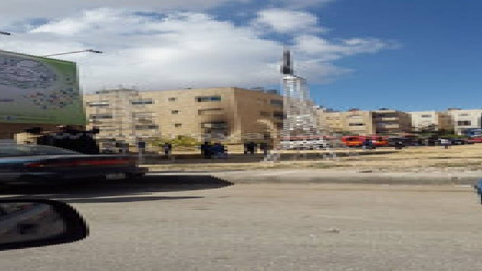 4 إصابات اثر حريق داخل إحدى الشقق في مرج الحمام .. صور