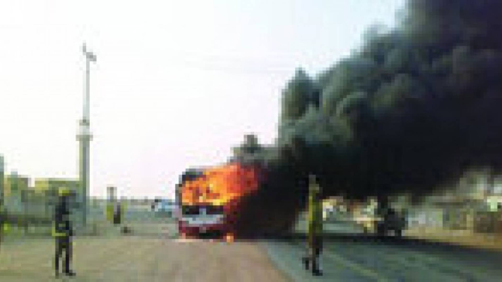 الصحة المصرية: تفحم 16 طالبا إثر حادث السير بالبحيرة