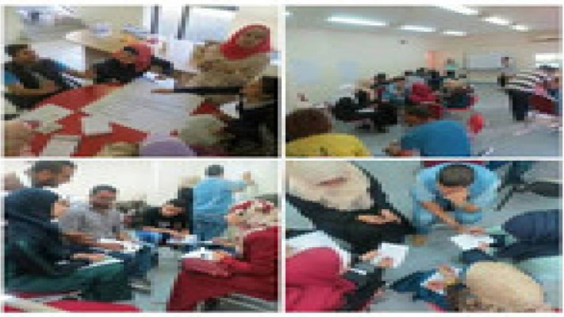 المراكز الاجتماعية و" فريق مبادرة أسطر "ينفذان ورشة تدريبية لمحو الامية