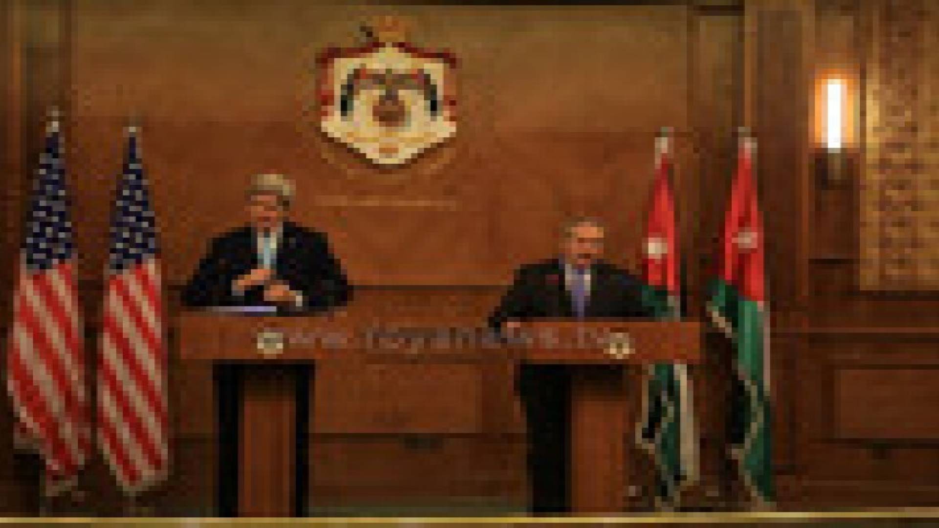 جوده وكيري يعقدان مؤتمرا صحافيا مشتركا