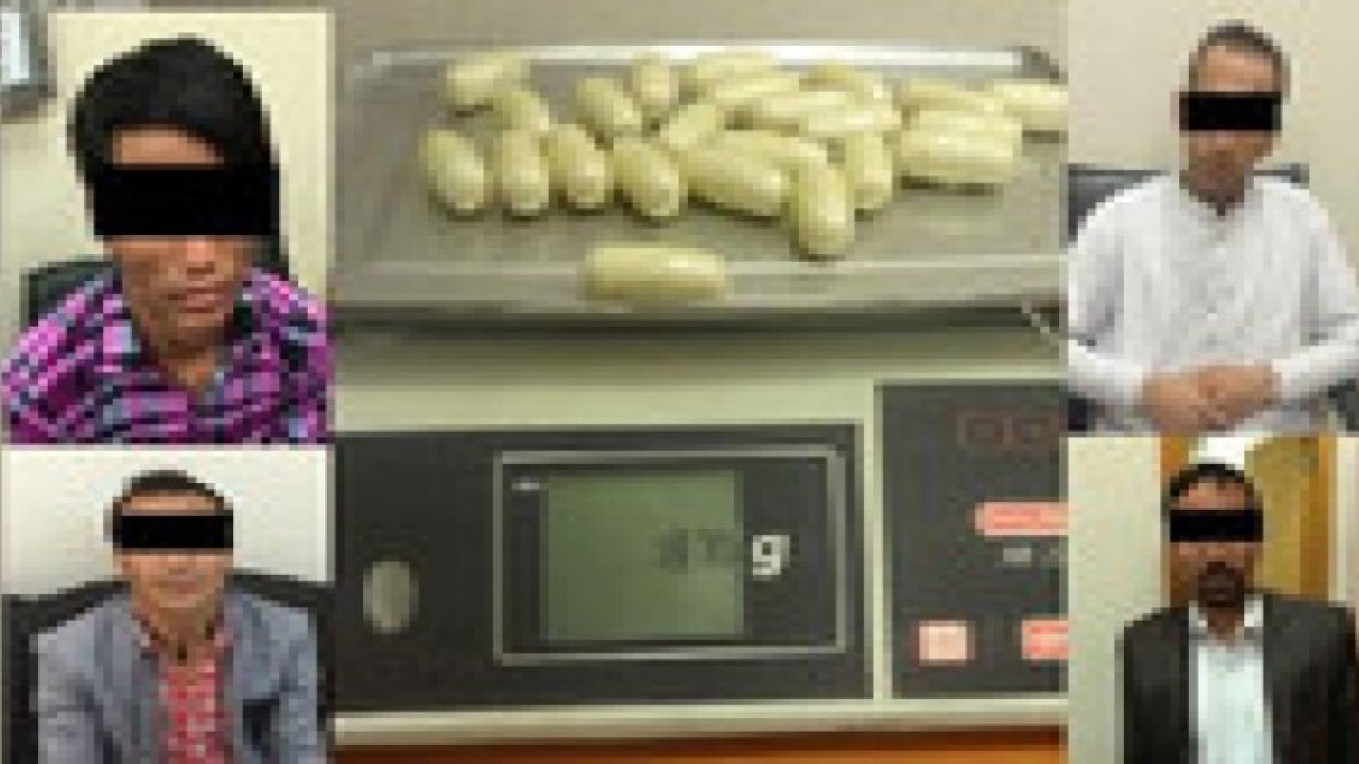 دبي تحبط تهريب 477 كبسولة هيروين في أحشاء 7 مسافرين آسيويين