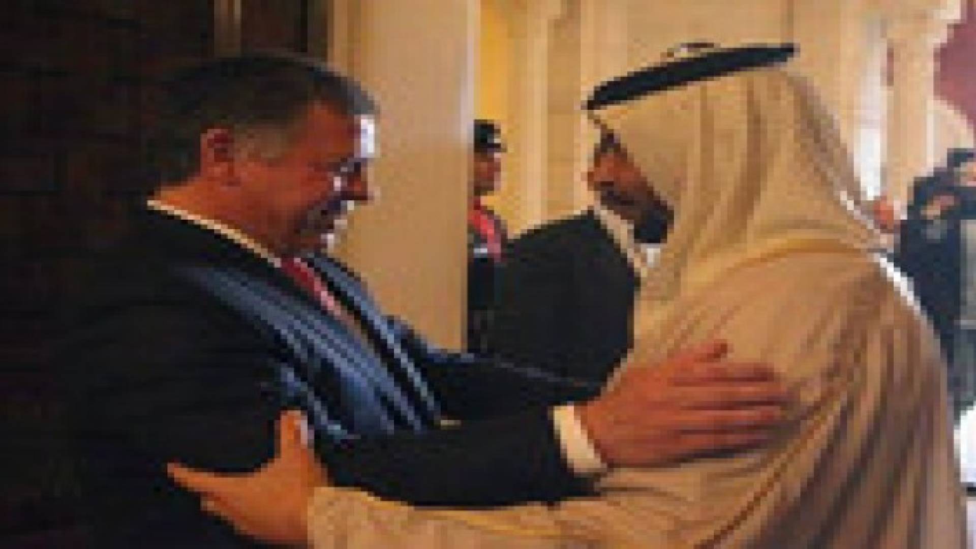 الملك يستقبل الشيخ حمدان بن زايد آل نهيان