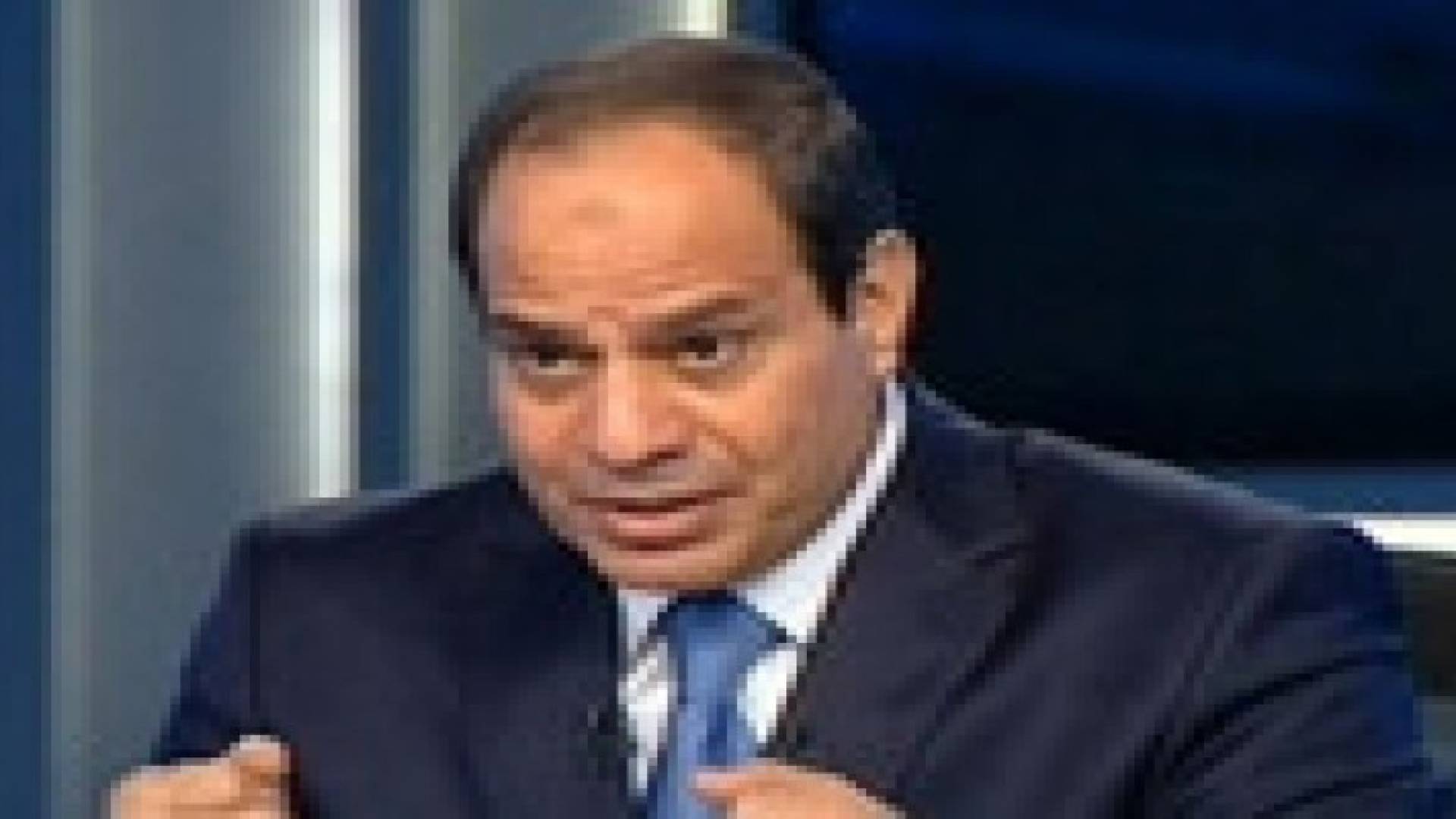 السيسي : في حال اقامة الدولة الفلسطينية سنرسل الجيش المصري لتثبيتها