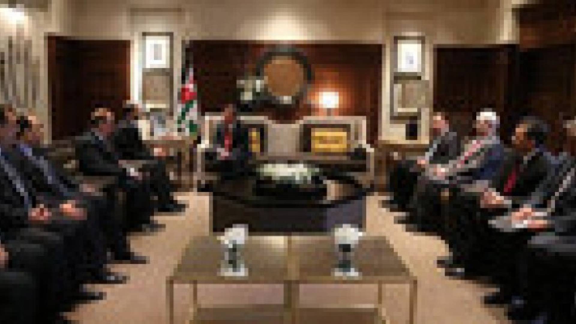الملك يستقبل رئيس مجلس النواب العراقي