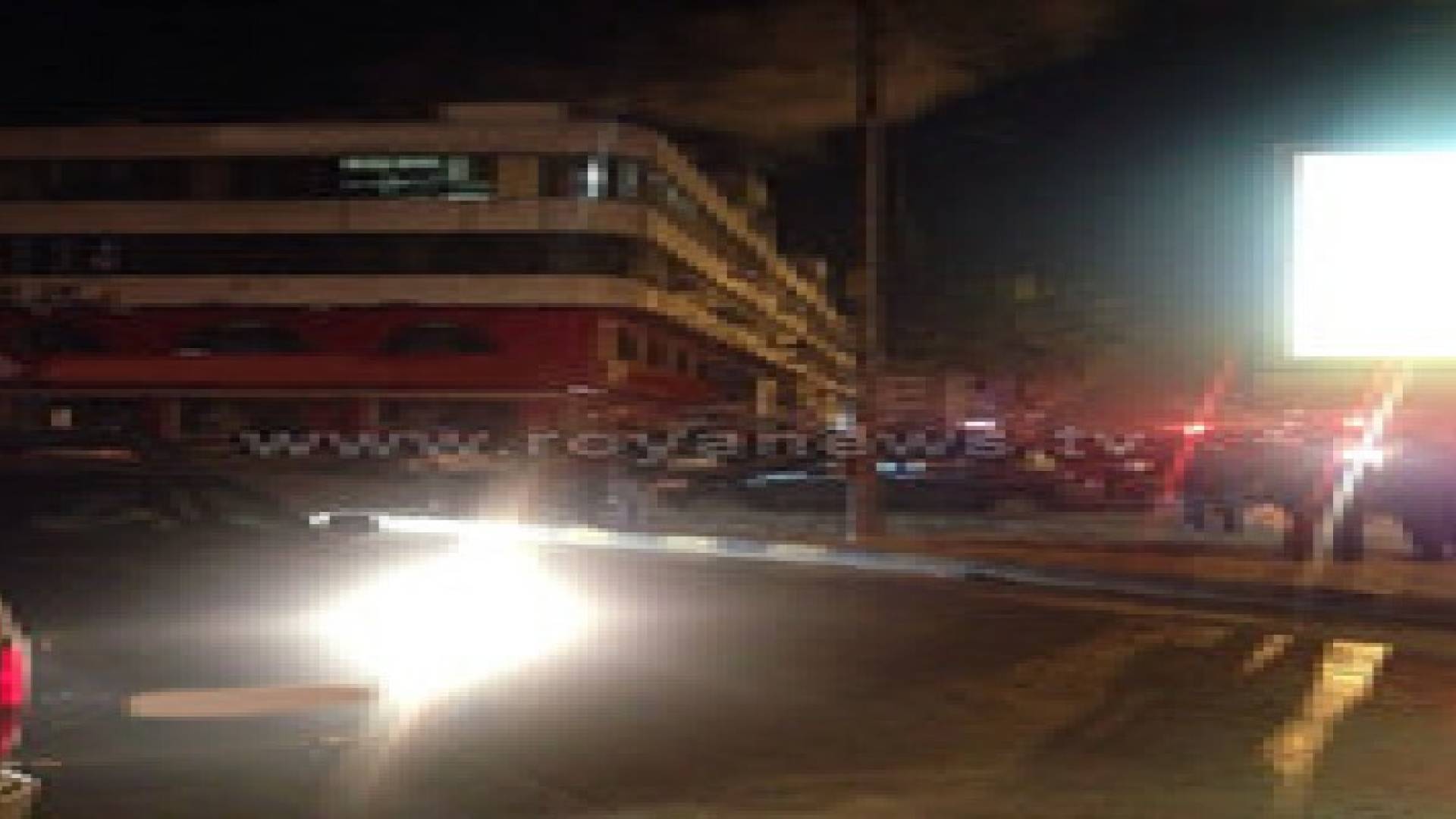 حريق في مطعم غرب العاصمة عمان .. صور