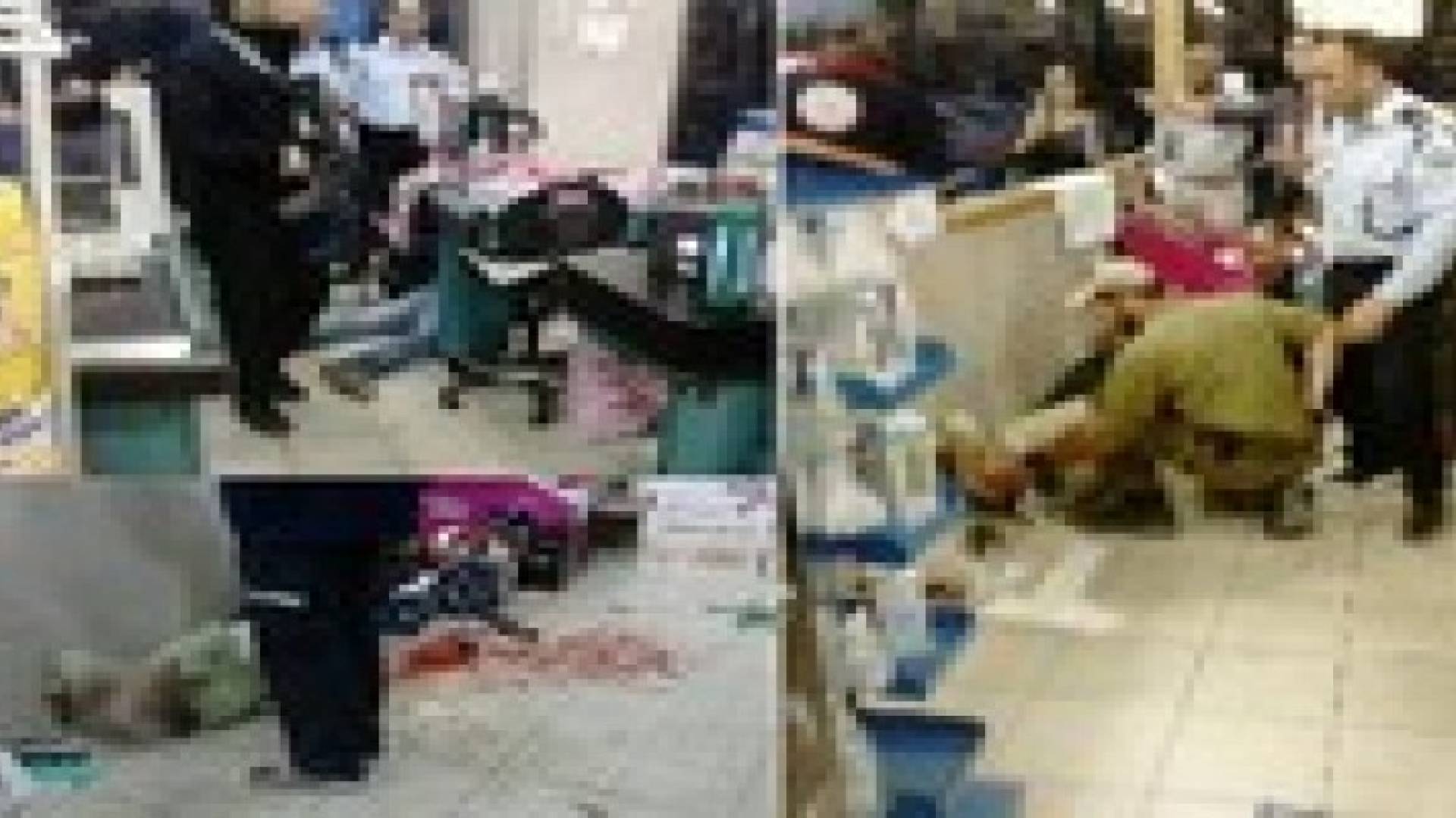 شاب فلسطيني يطعن مستوطنيين قبل رميه بالرصاص..فيديو