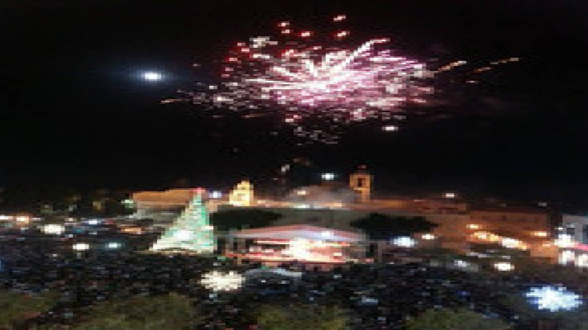 اضاءة شجرة الميلاد في بيت لحم.. صور