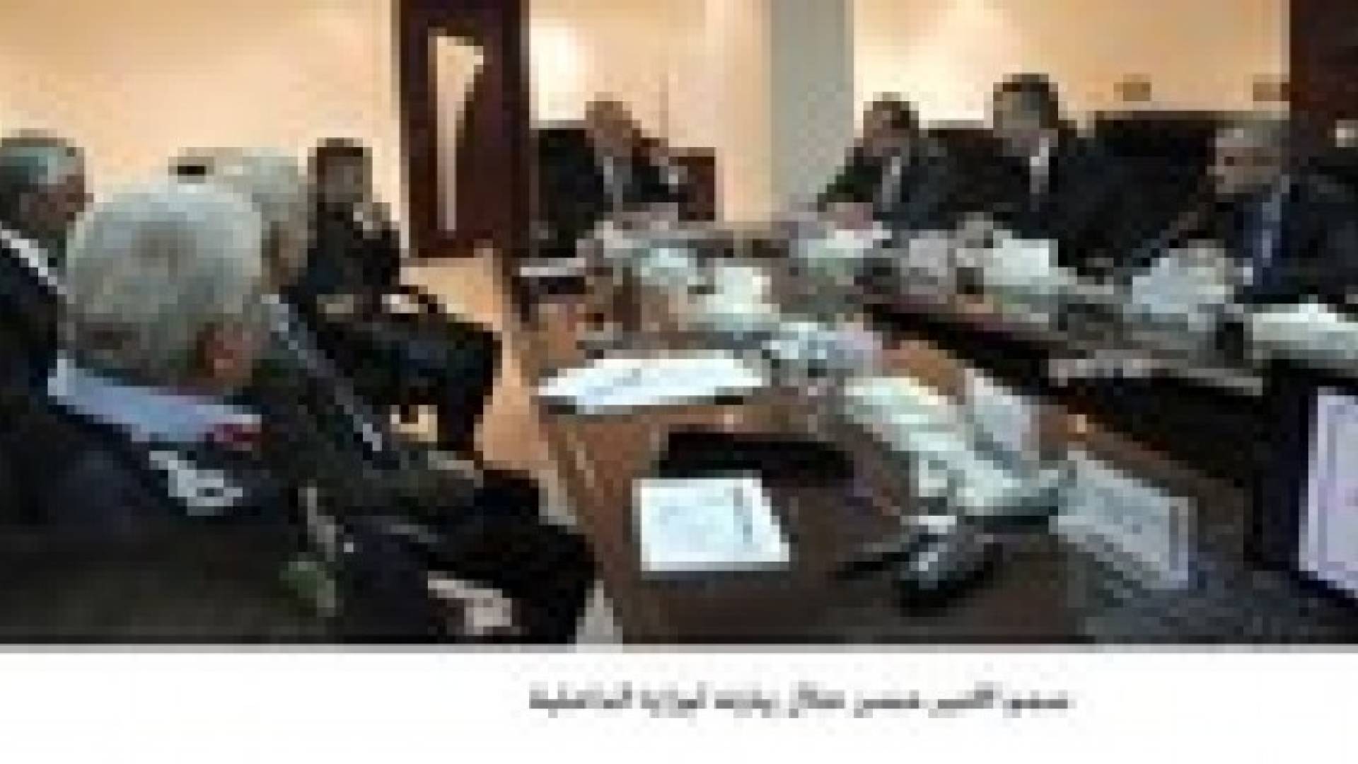 الامير الحسن يزور الداخلية ويستمع لايجاز عن اللجوء السوري